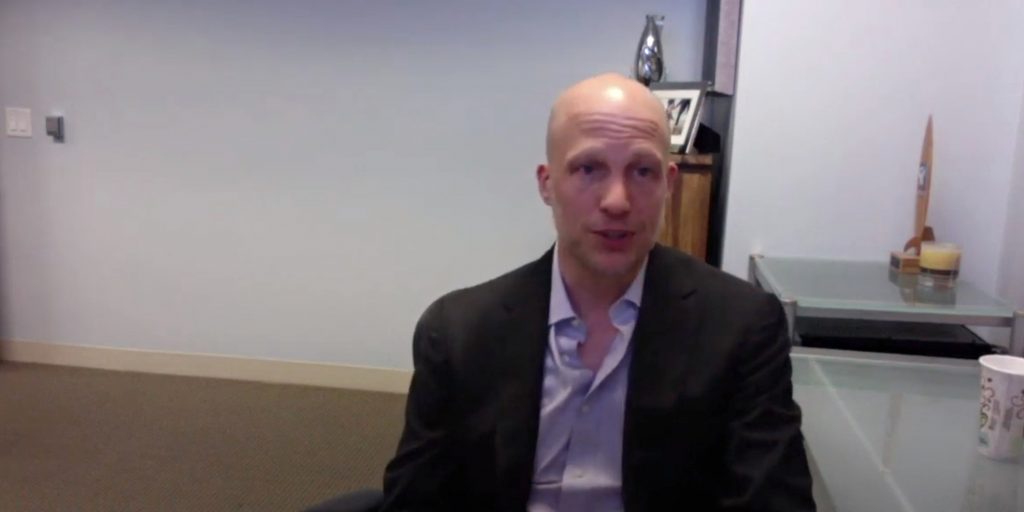 David Siemer, CEO van Wave Financial.