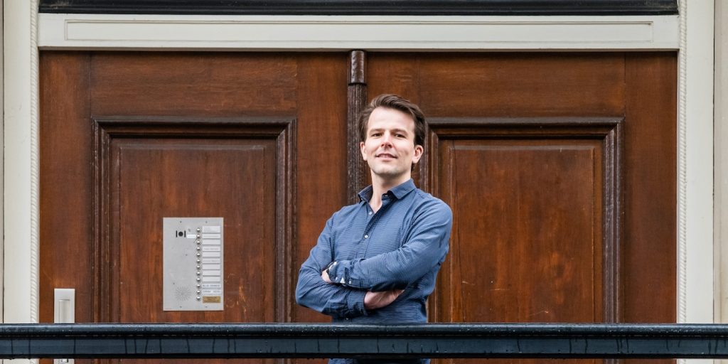 Marnix Broer, CEO van StudeerSnel.