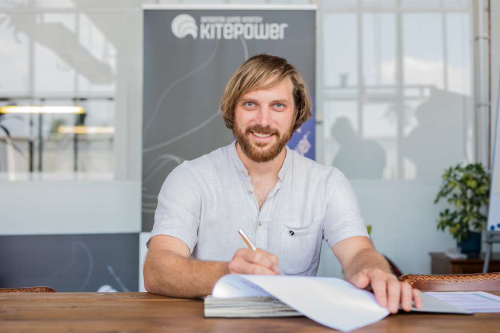 CEO Johannes Peschel van Kitepower.