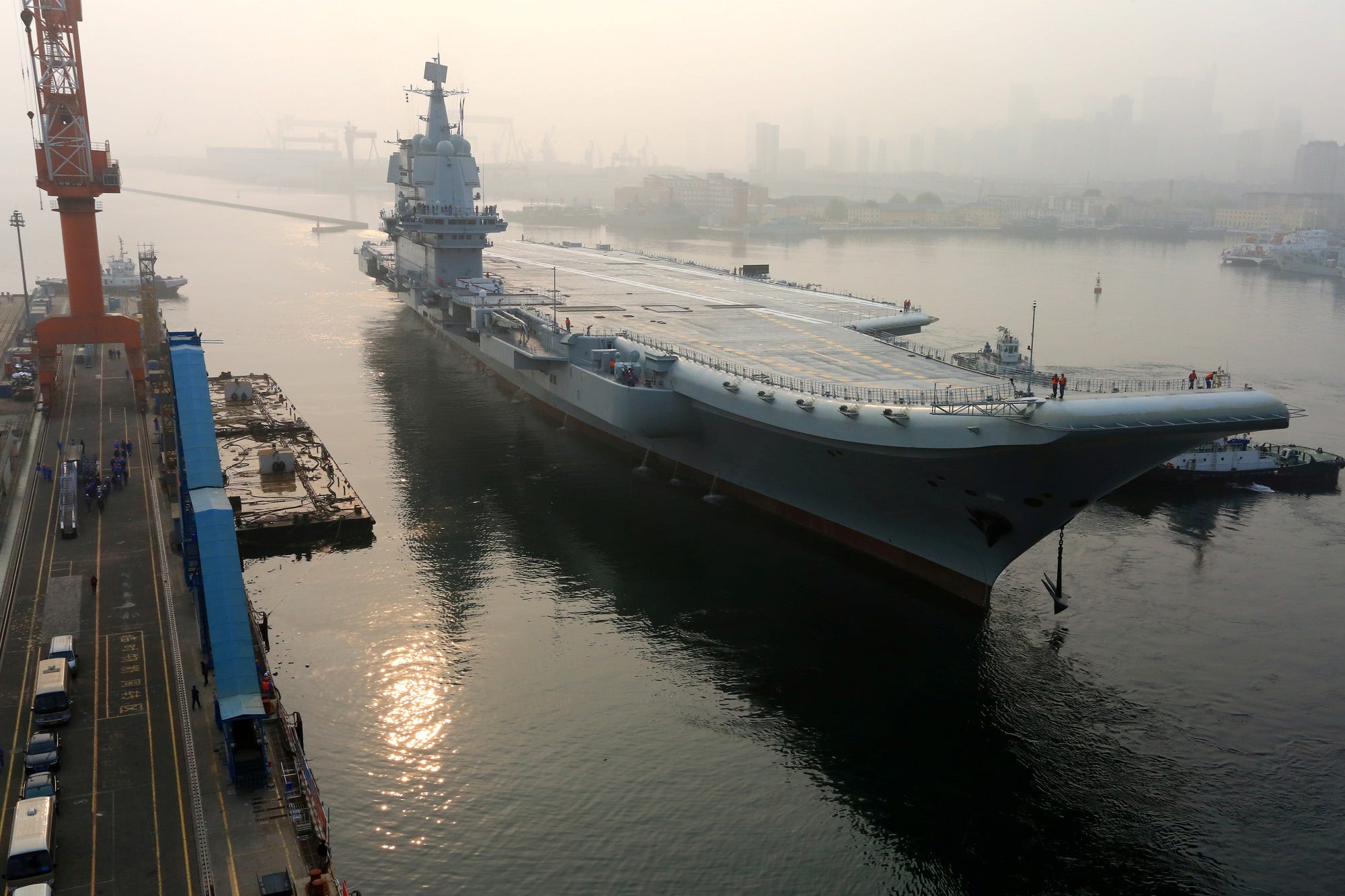 China aircraft carrier