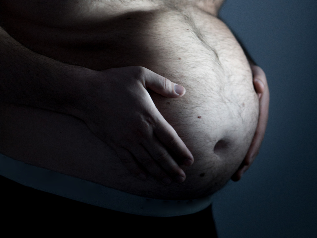Pregnant man