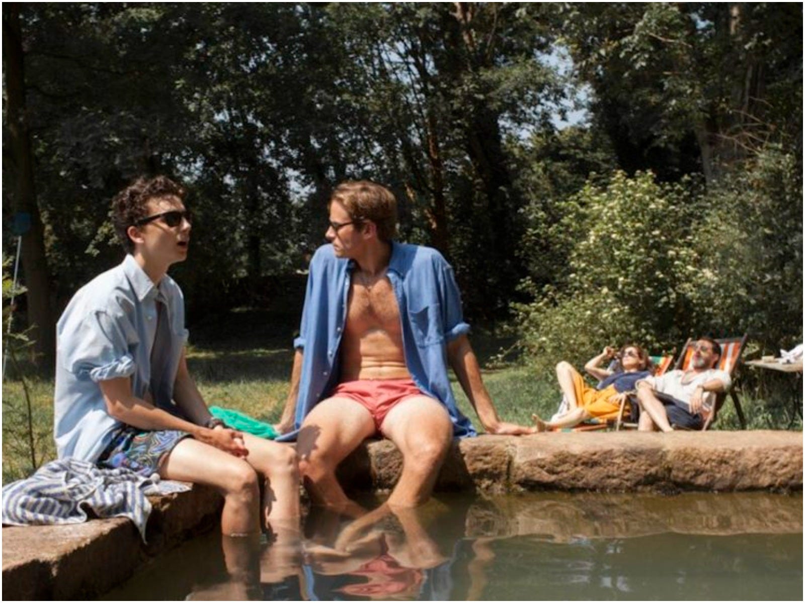 Call Me By Your Name pool