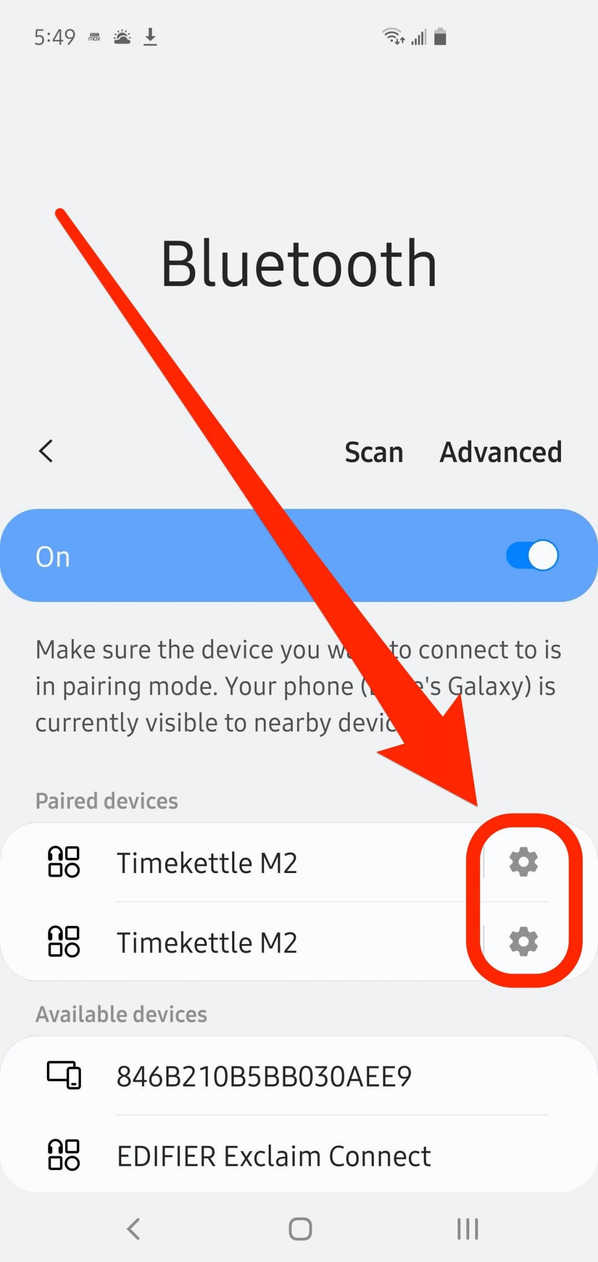 How to clear the Bluetooth cache 2