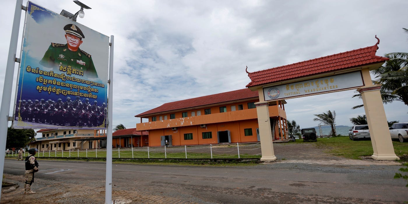 Cambodia Ream naval base