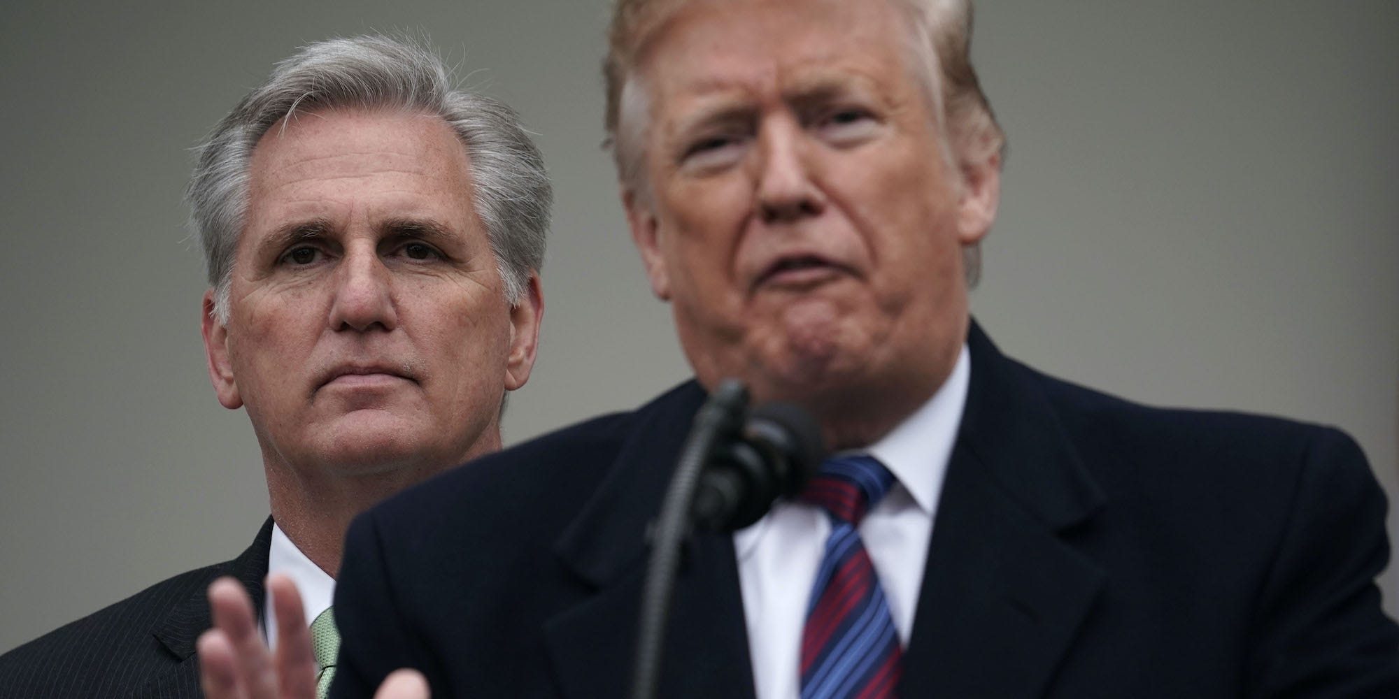 Donald Trump Kevin McCarthy