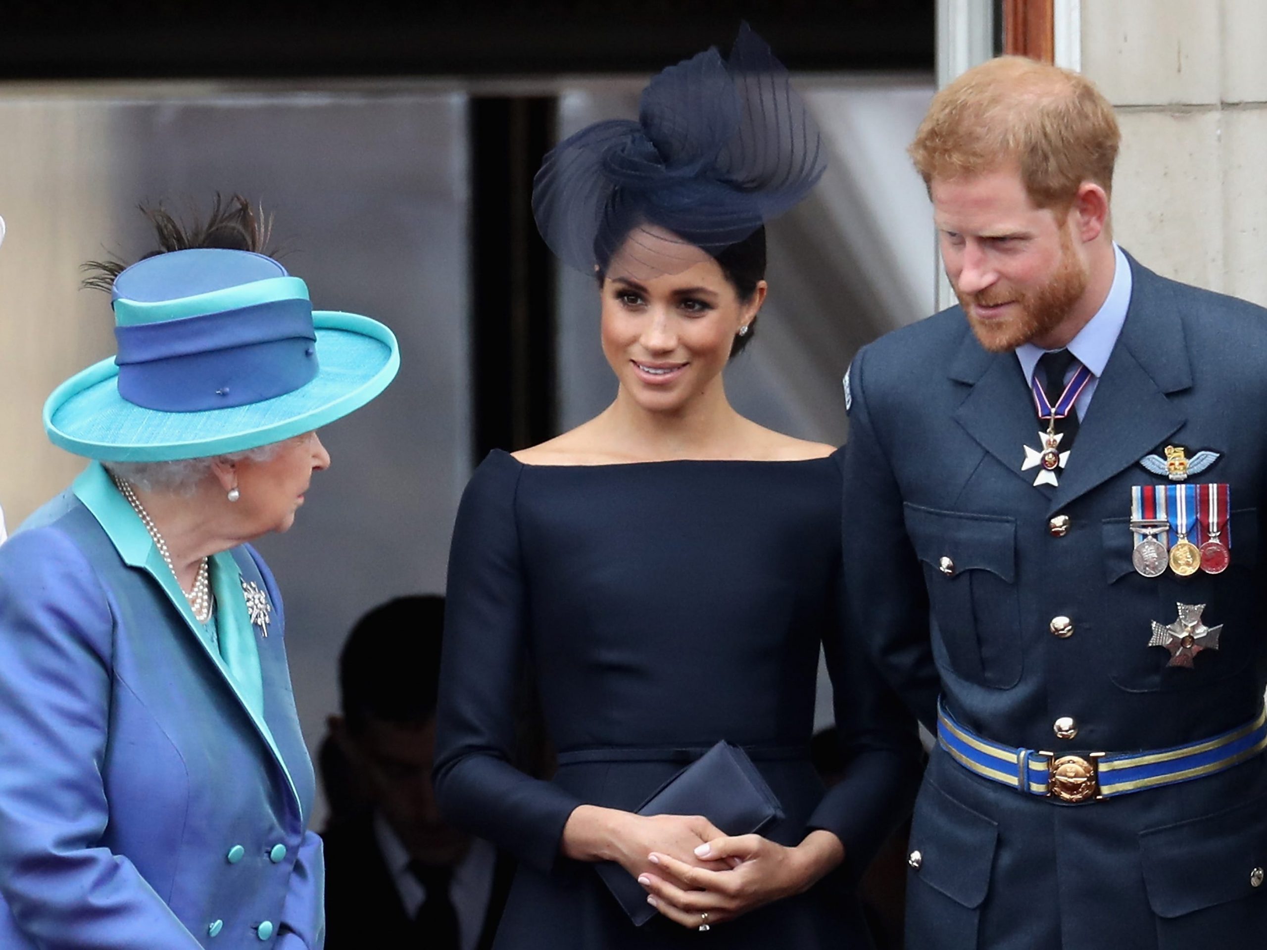 meghan markle harry queen elizabeth