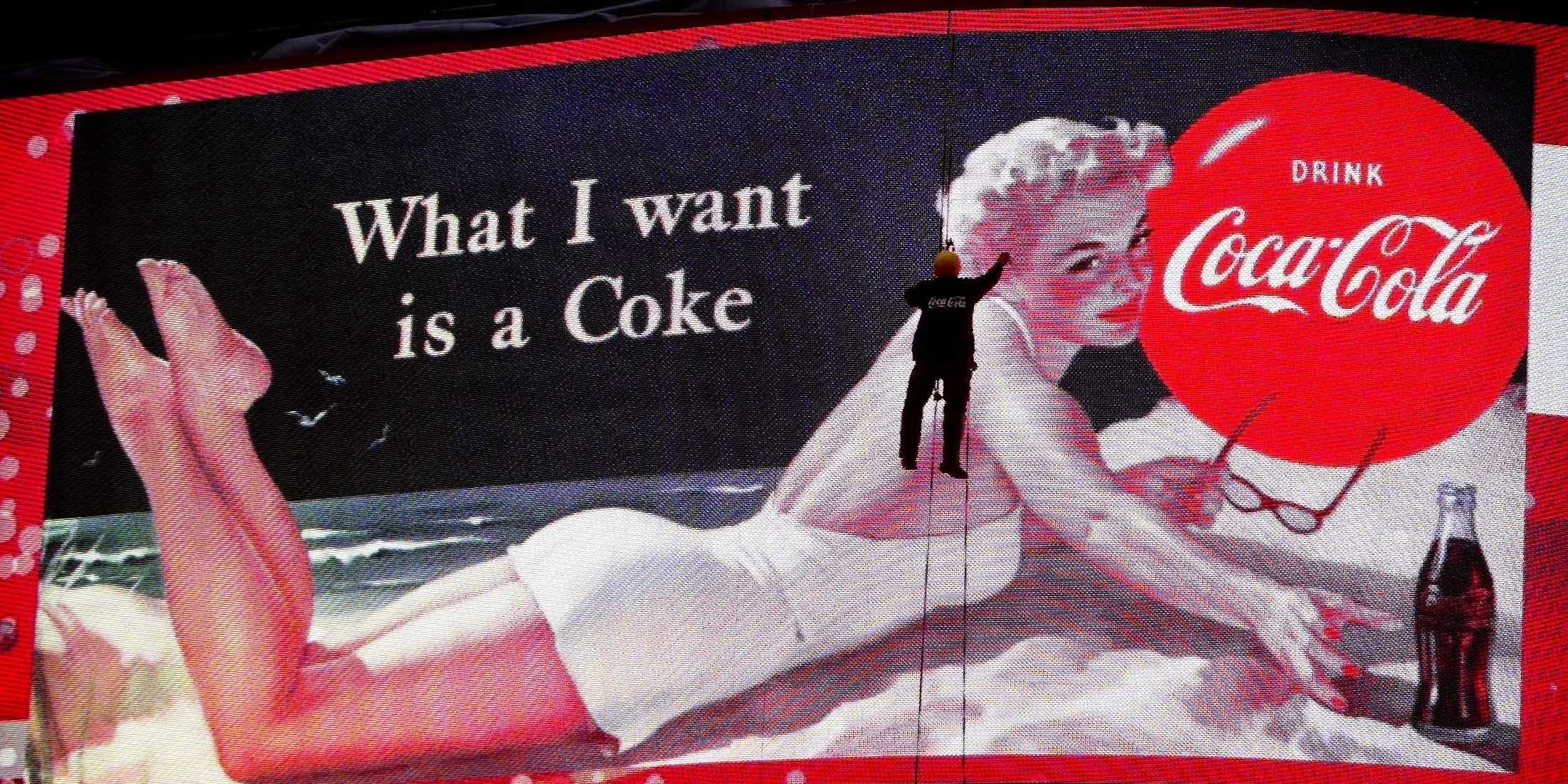 Coca-cola billboard