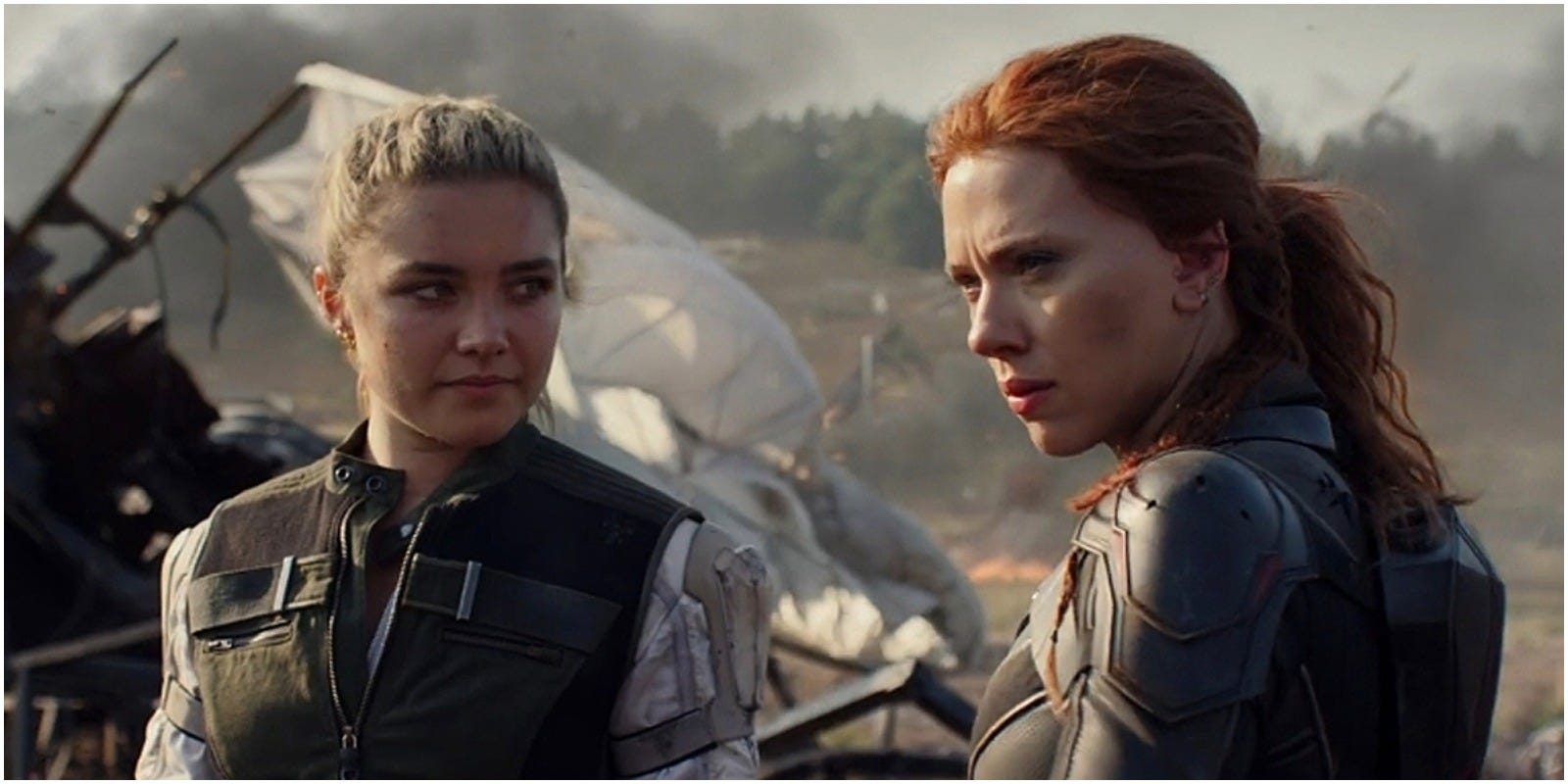 Black Widow Florence Pugh Scarlett Johansson 2