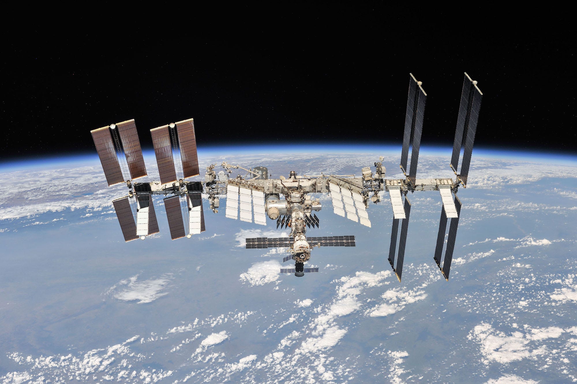 ISS The International Space Station as of Oct. 4, 2018