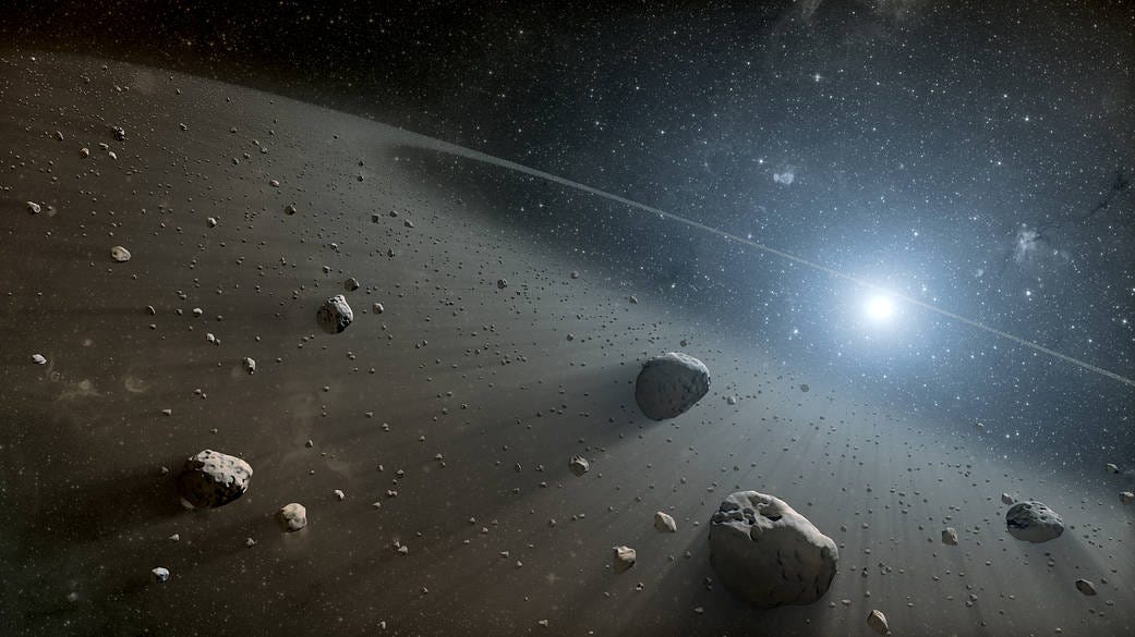 asteroid belt vega