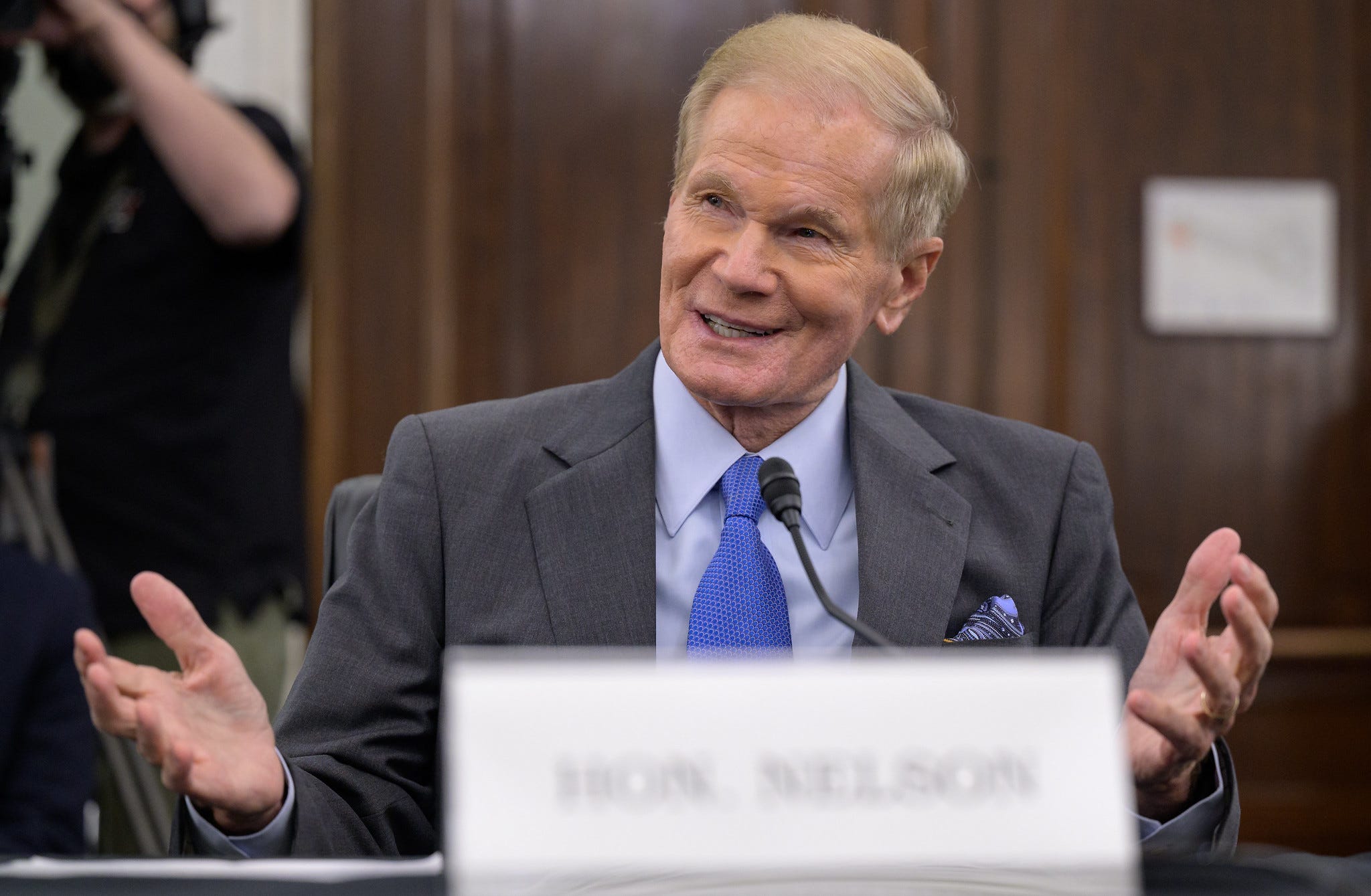 bill nelson nasa administrator confirmation hearing senator