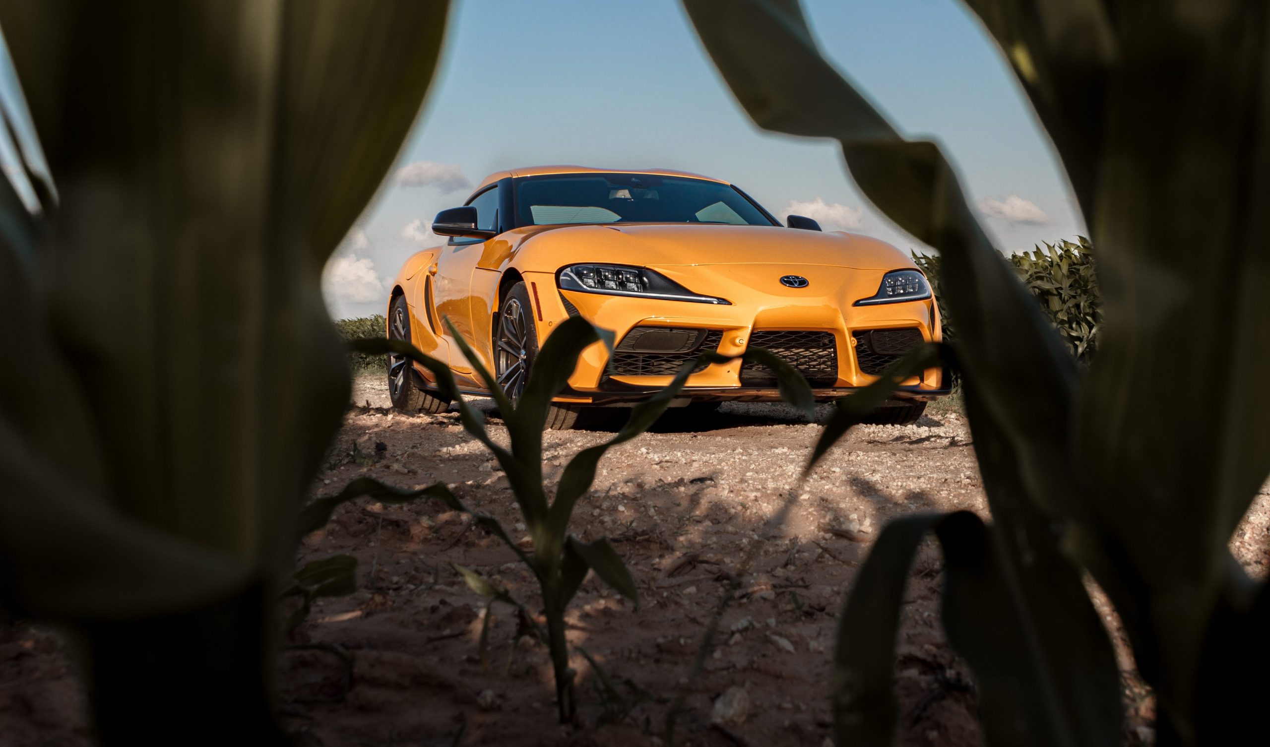 The 2021 Toyota GR Supra.