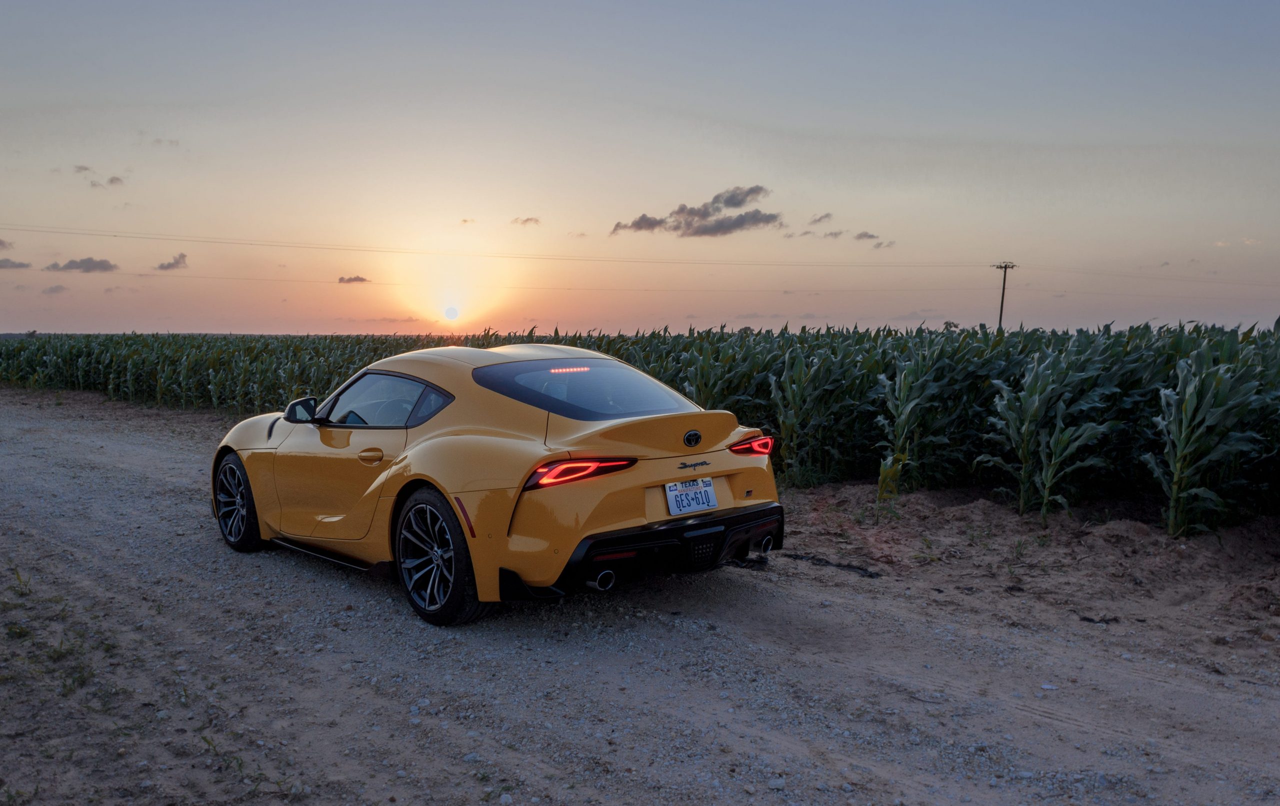 The 2021 Toyota GR Supra.