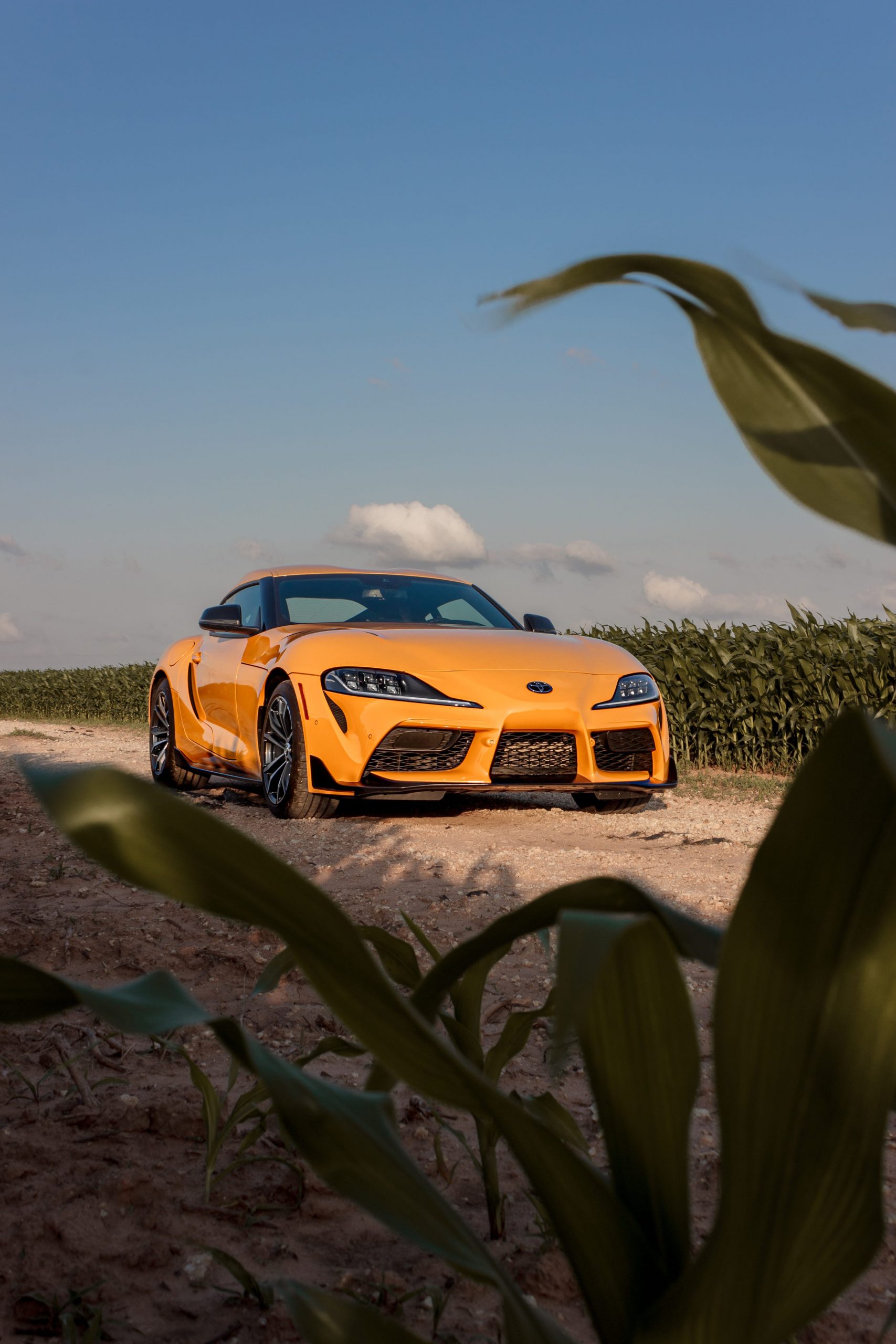 The 2021 Toyota GR Supra.