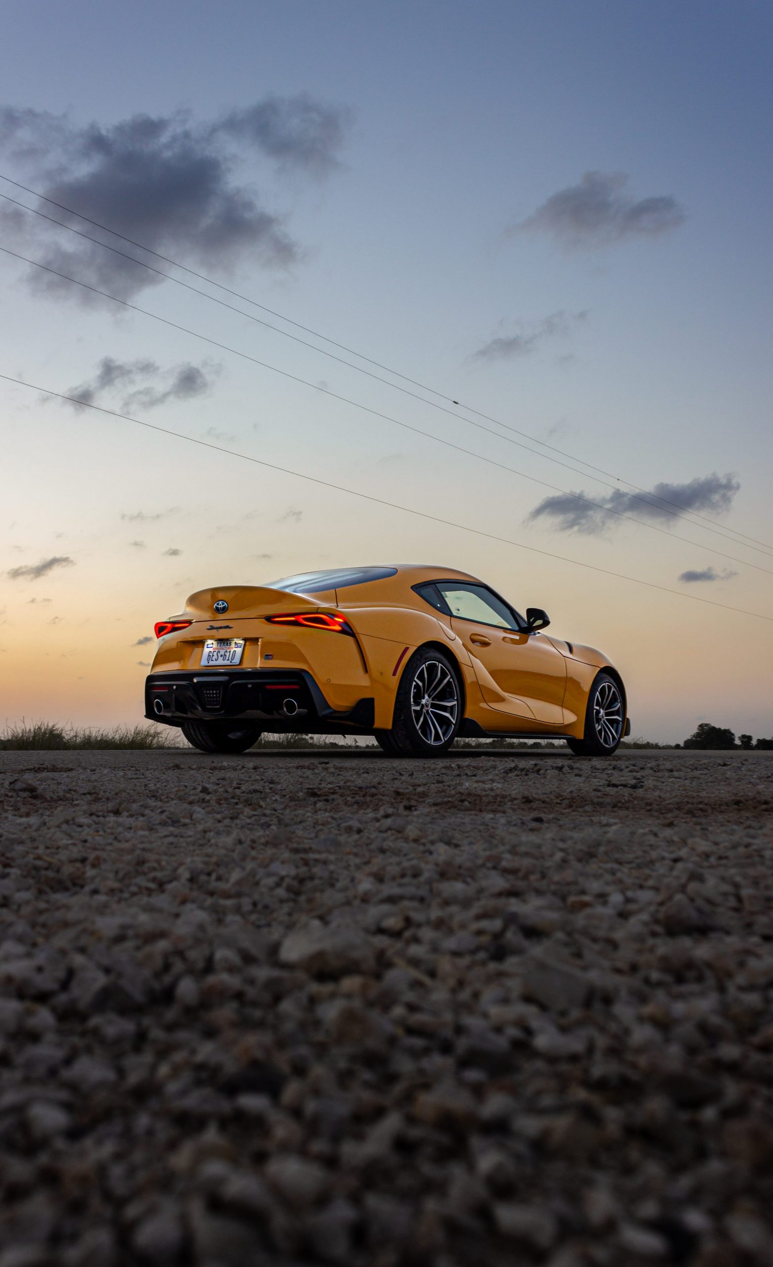 The 2021 Toyota GR Supra.