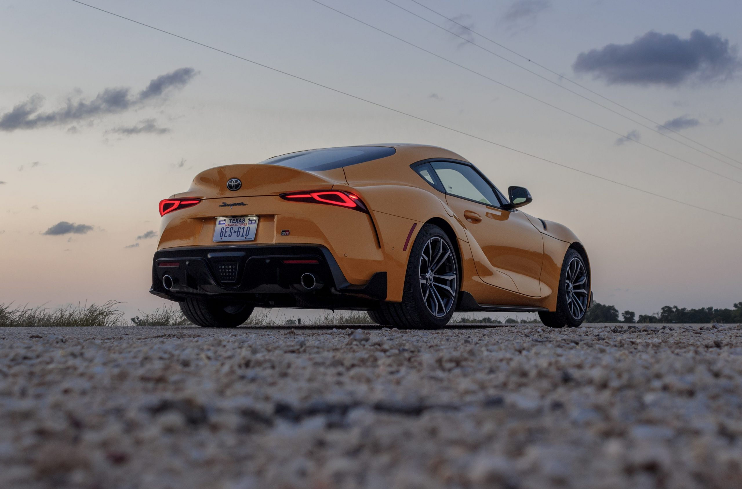 The 2021 Toyota GR Supra.