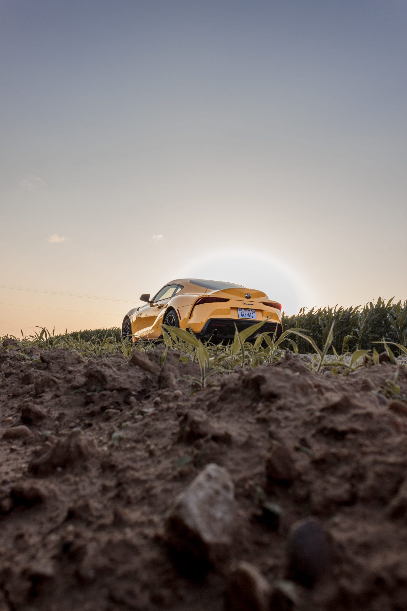 The 2021 Toyota GR Supra.