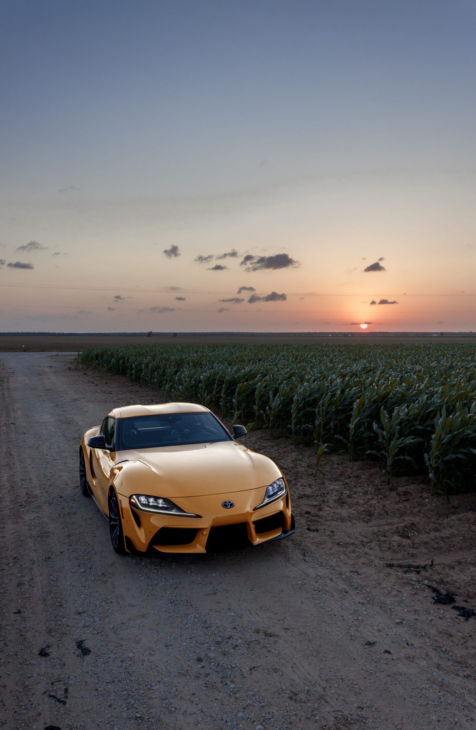 The 2021 Toyota GR Supra.