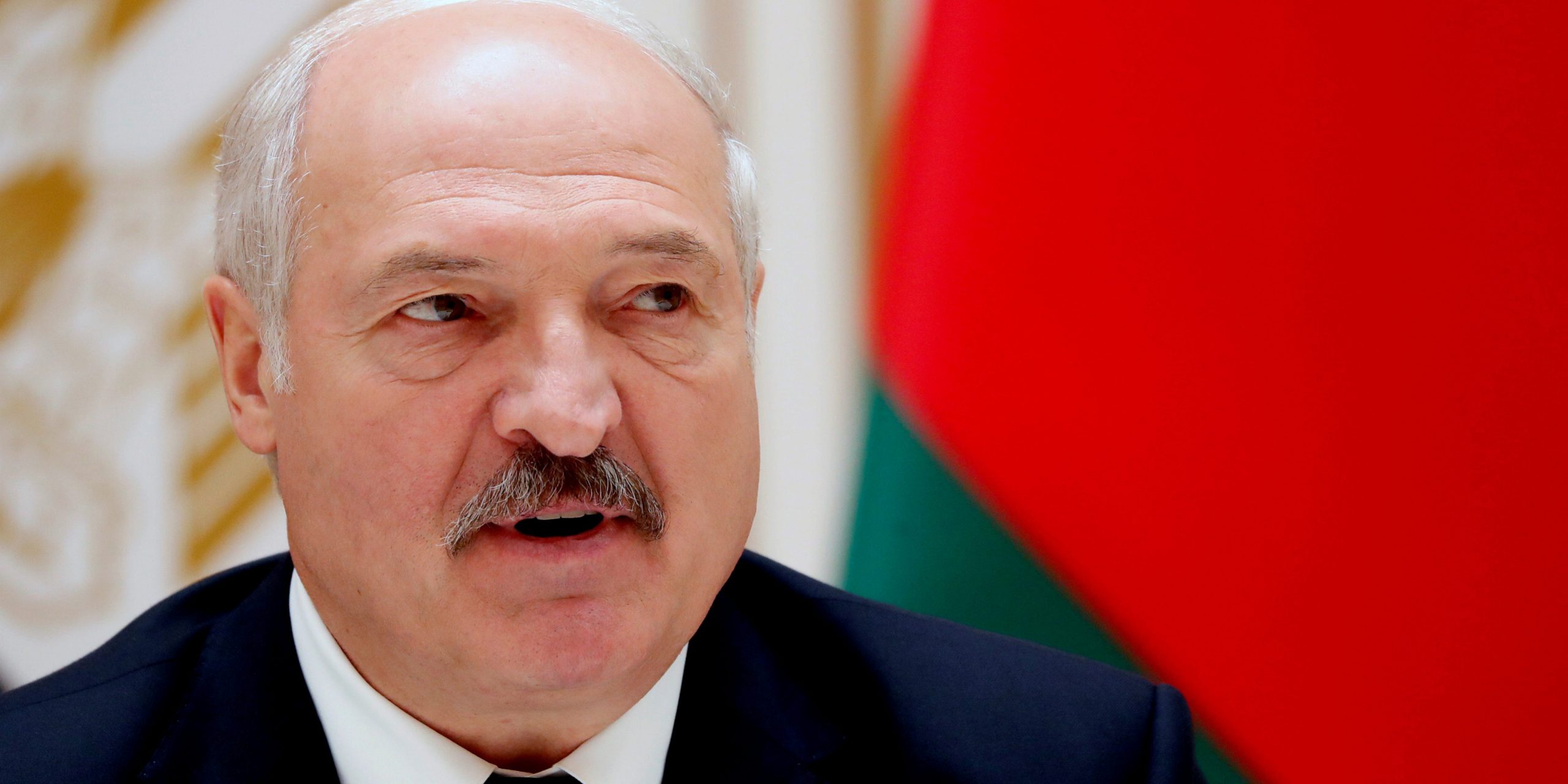 FILE PHOTO: Belarusian President Alexander Lukashenko is seen during a meeting with Egyptian President Abdel Fattah al-Sisi in Minsk, Belarus June 18, 2019. REUTERS/Vasily Fedosenko/Pool