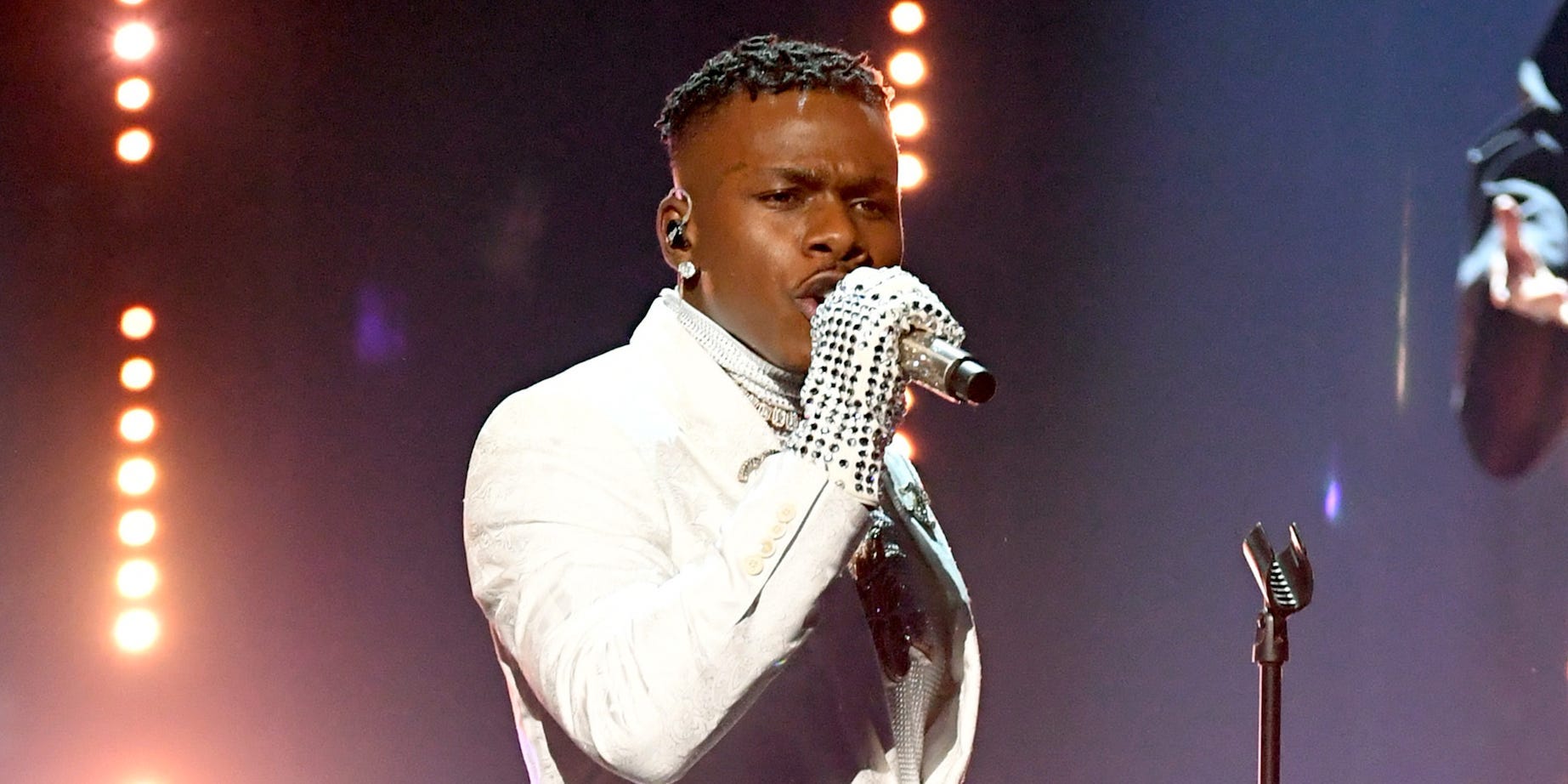 DaBaby performs onstage during the 63rd Annual GRAMMY Awards at Los Angeles Convention Center in Los Angeles, California and broadcast on March 14, 2021.