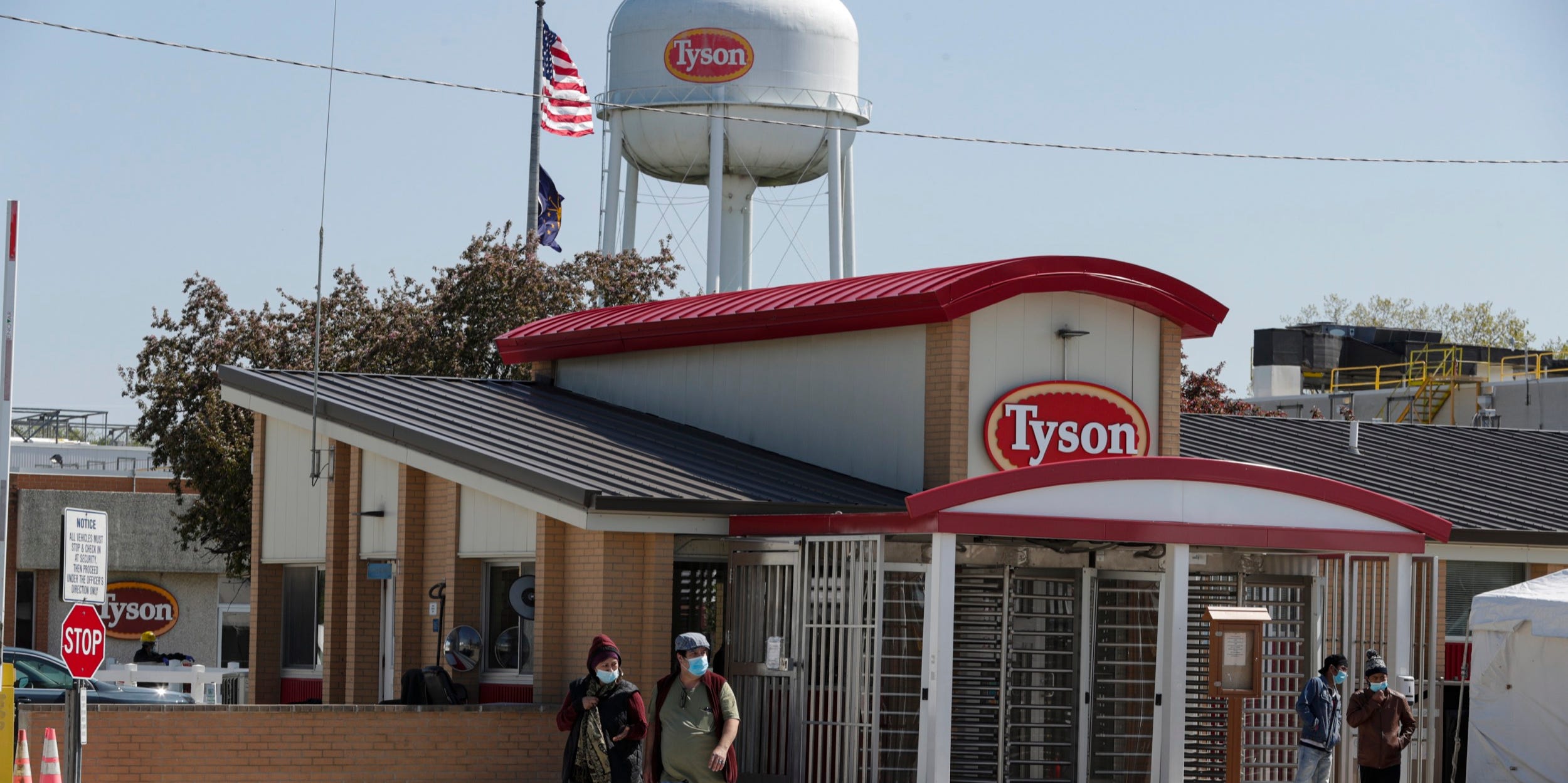 tyson foods meat plant