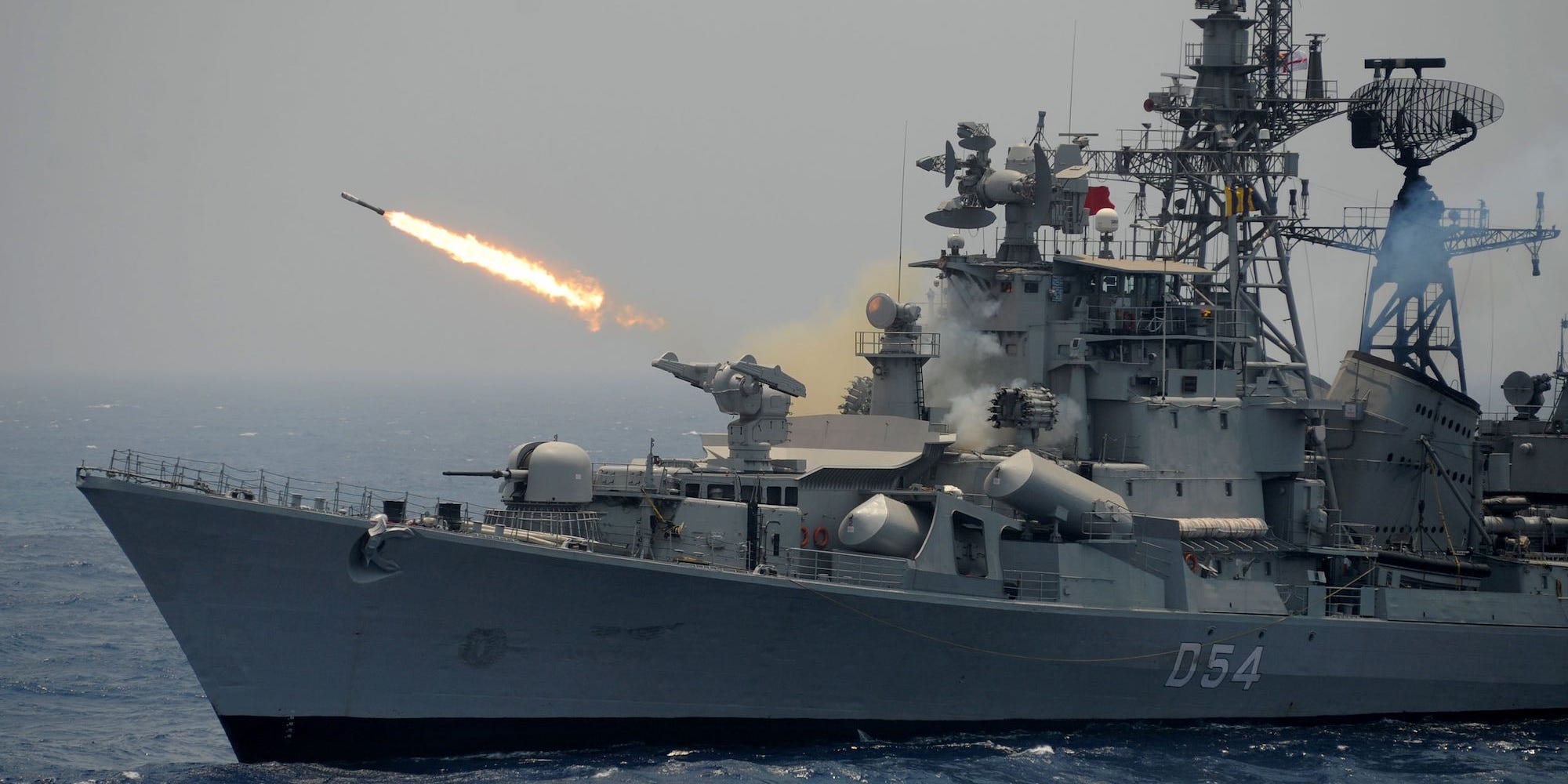Indian navy destroyer Ranvir