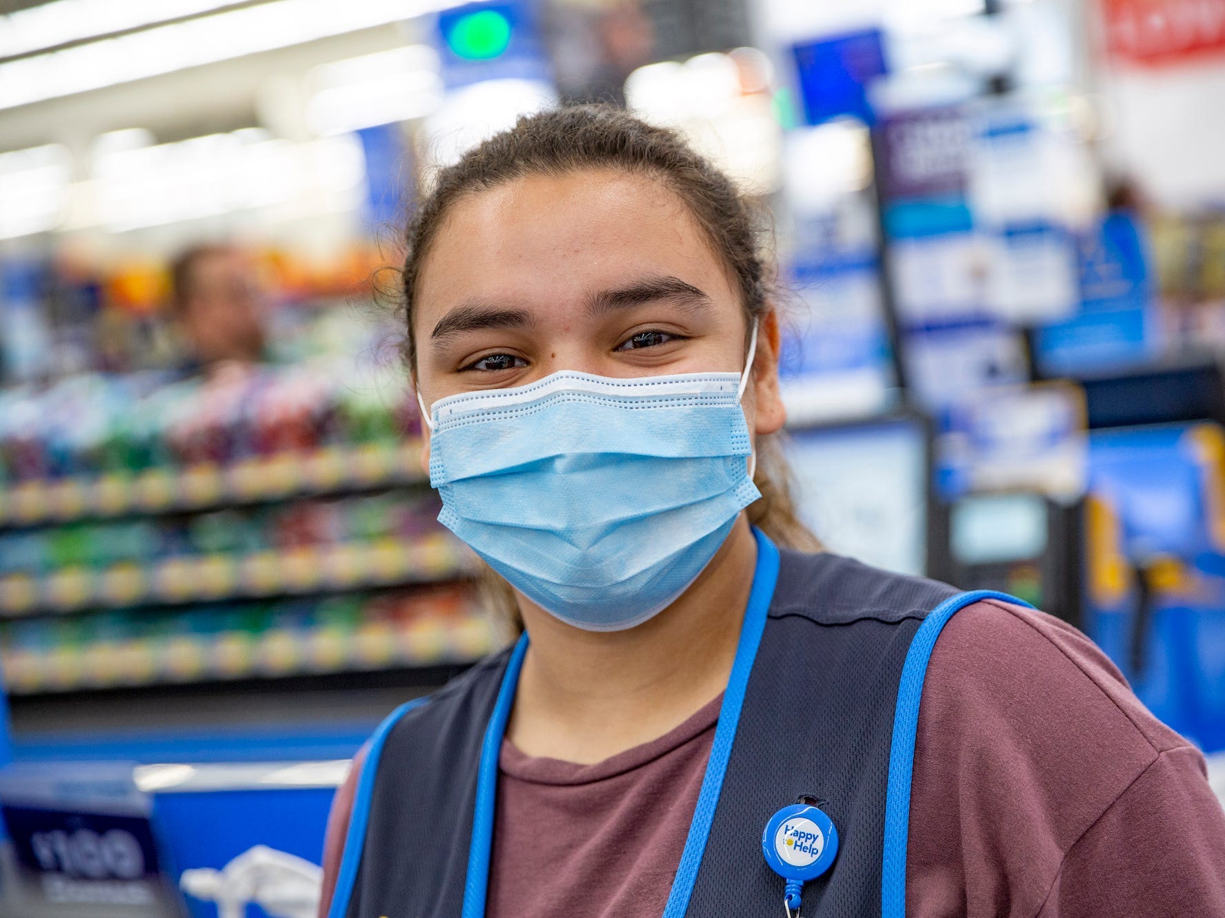 walmart worker mask