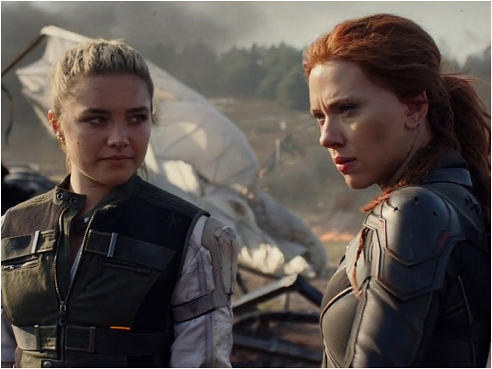 Black Widow Florence Pugh Scarlett Johansson