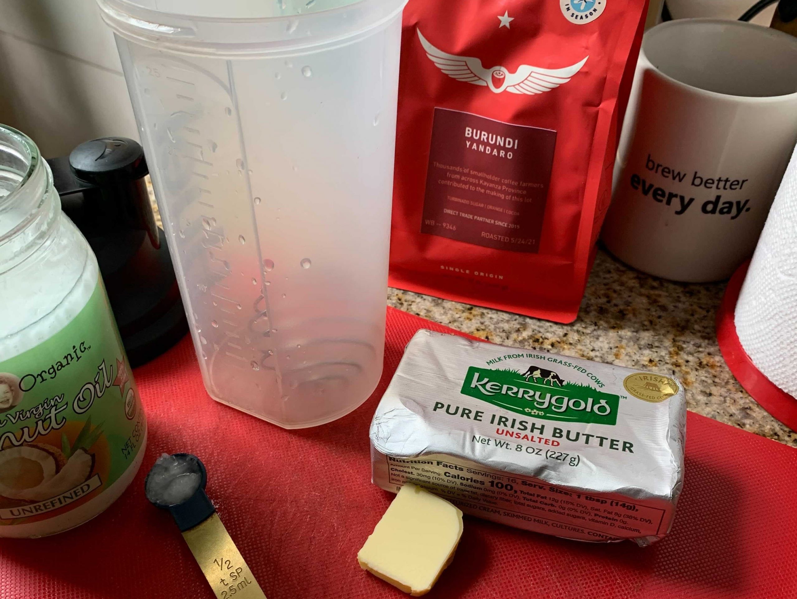 making bulletproof coffee