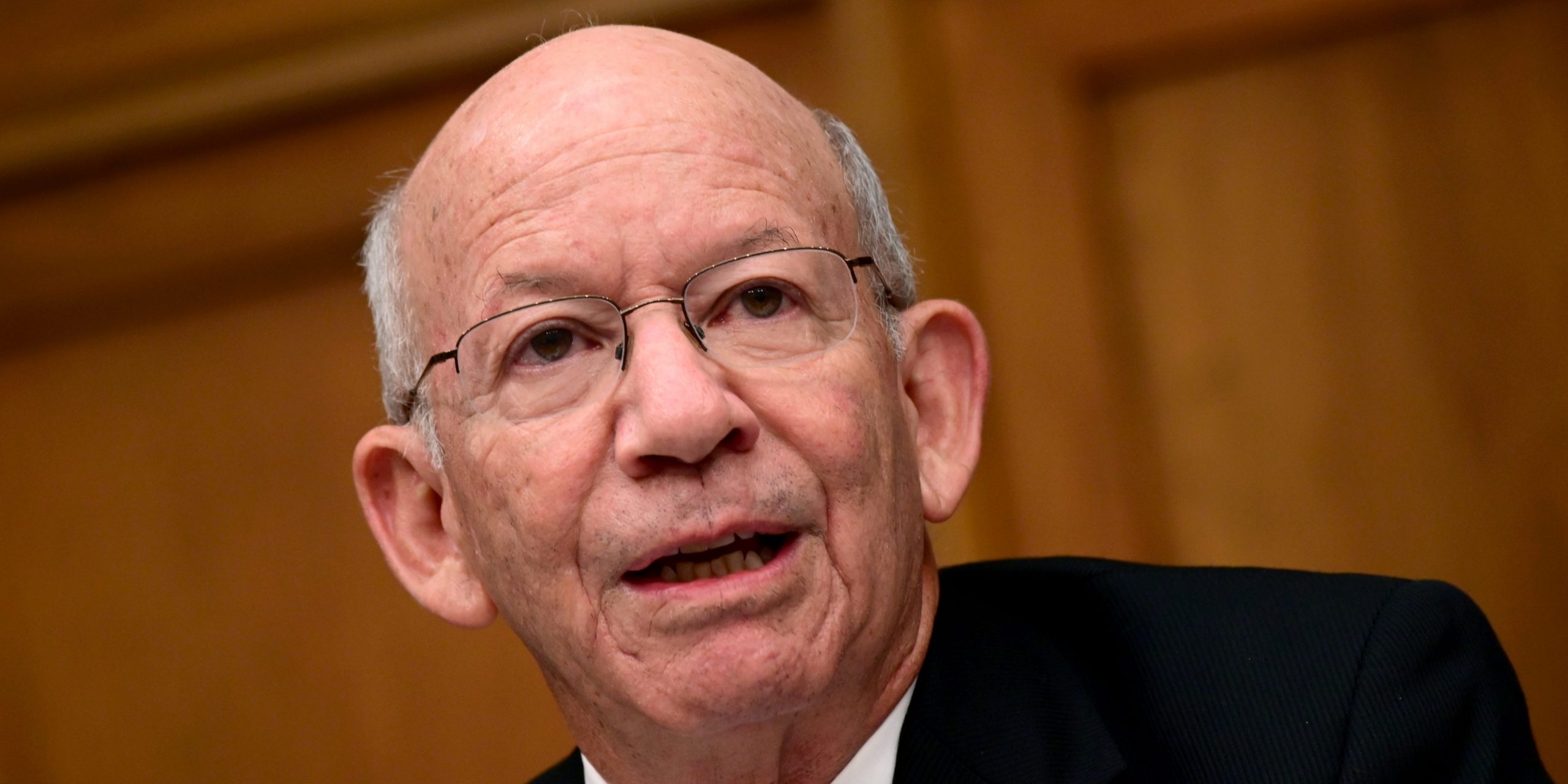 FILE PHOTO: Representative Peter DeFazio (D-OR) speaks during a House Transportation and Infrastructure Aviation Subcommittee hearing on "State of Aviation Safety" in the aftermath of two deadly Boeing 737 MAX crashes since October, in Washington, D.C., U.S., July 17, 2019. REUTERS/Erin Scott