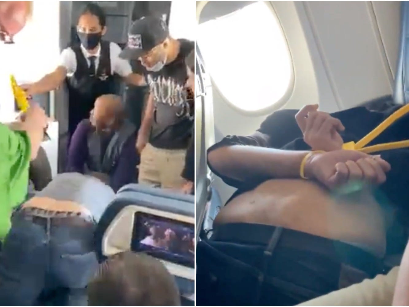 Unruly passenger restrained on Delta flight