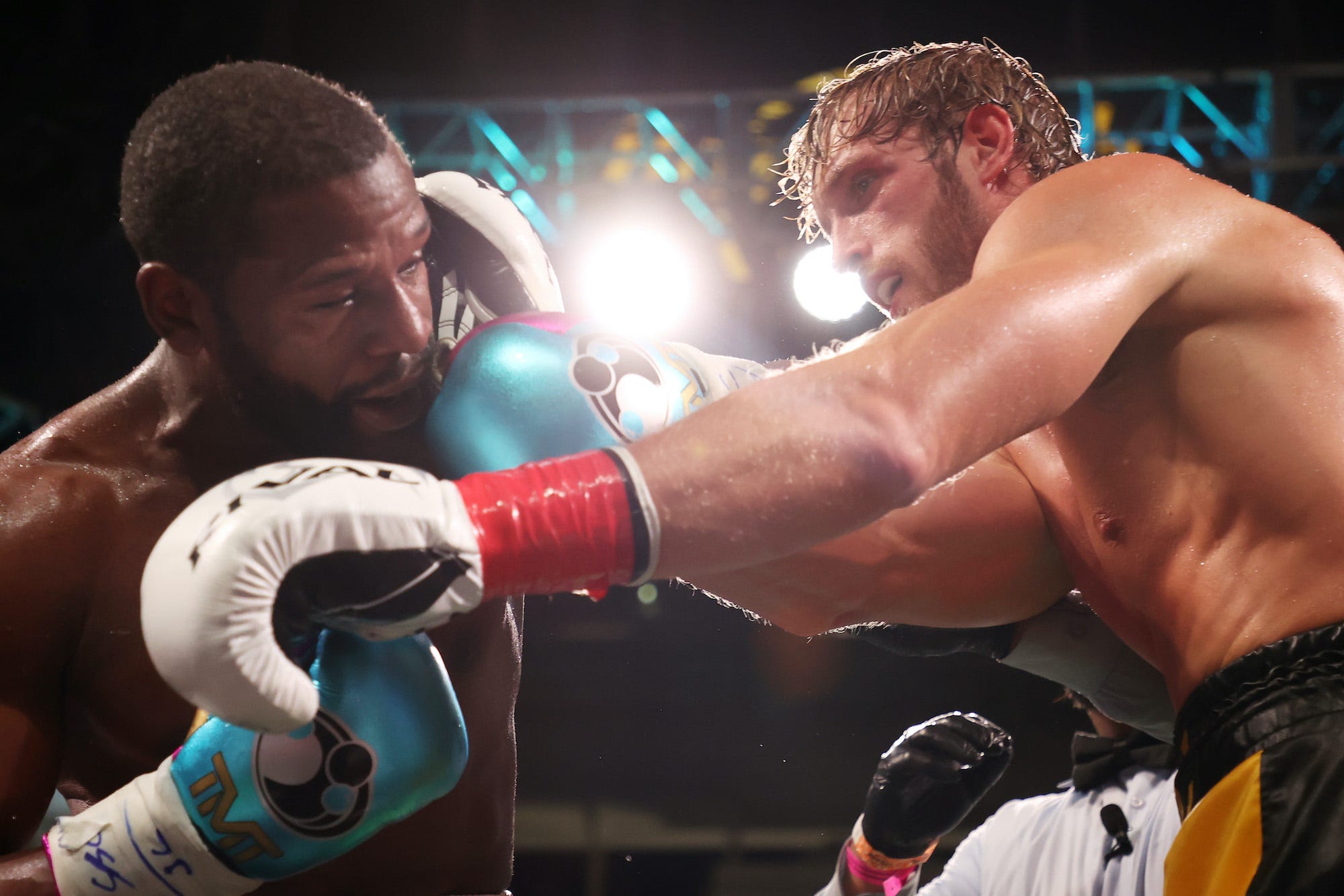 Floyd Mayweather and Logan Paul