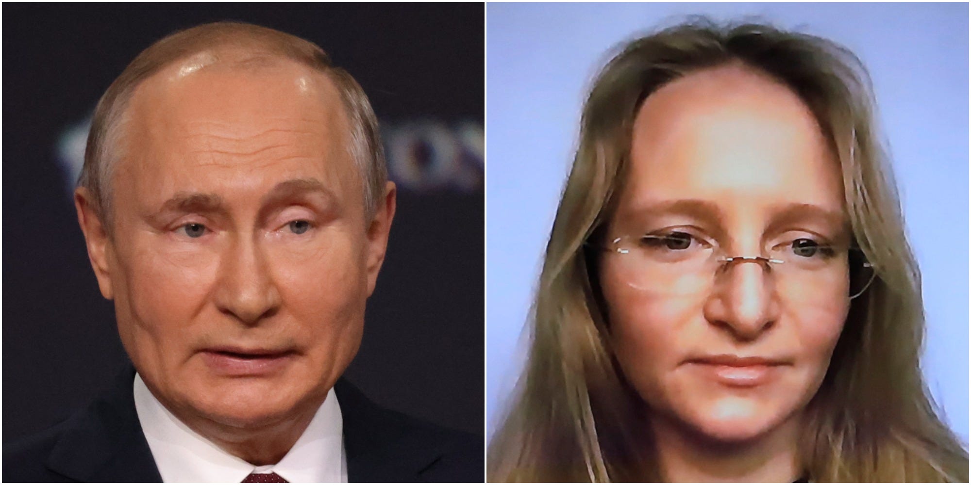 Vladimir Putin Katerina Tikhonova