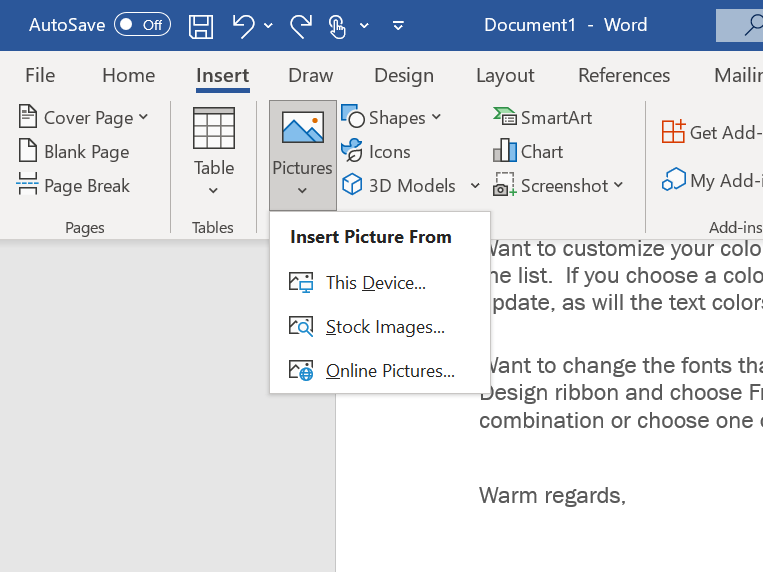How to add a signature in Word   3 (2)