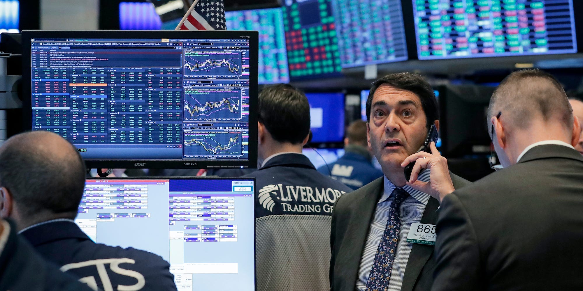 NYSE Trader surprised