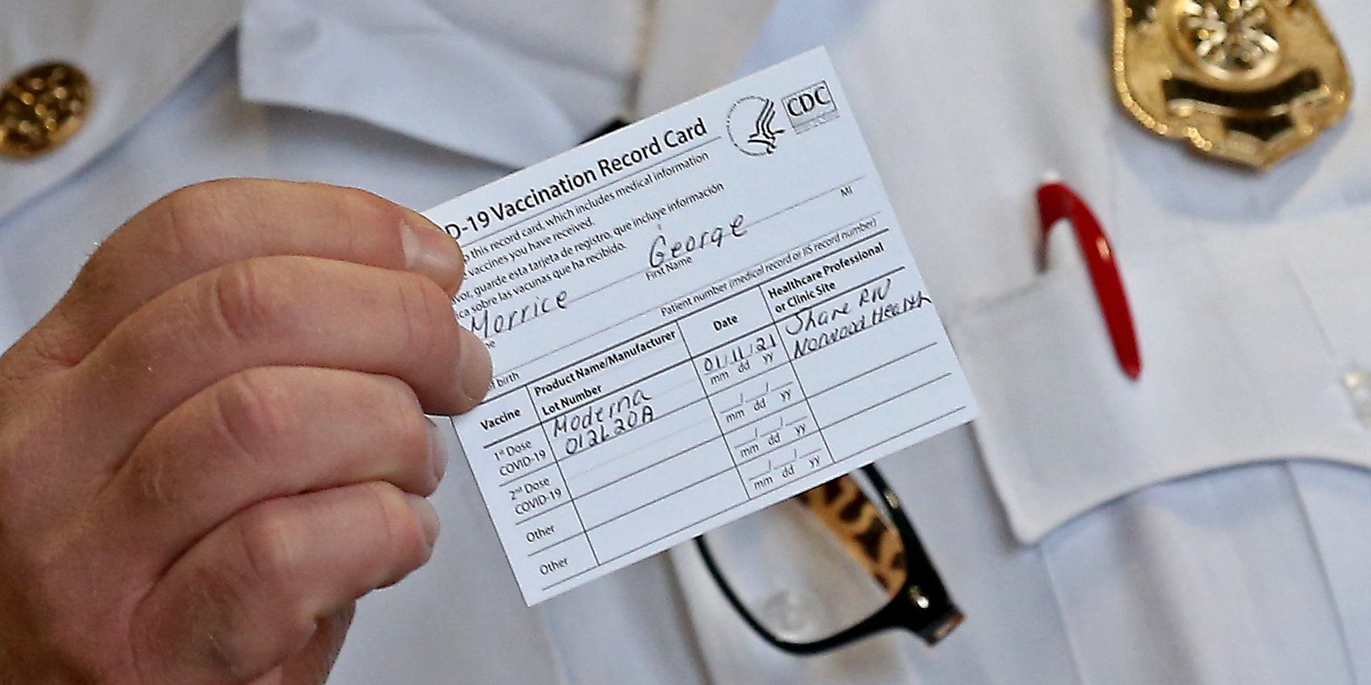 covid-19 vaccine card