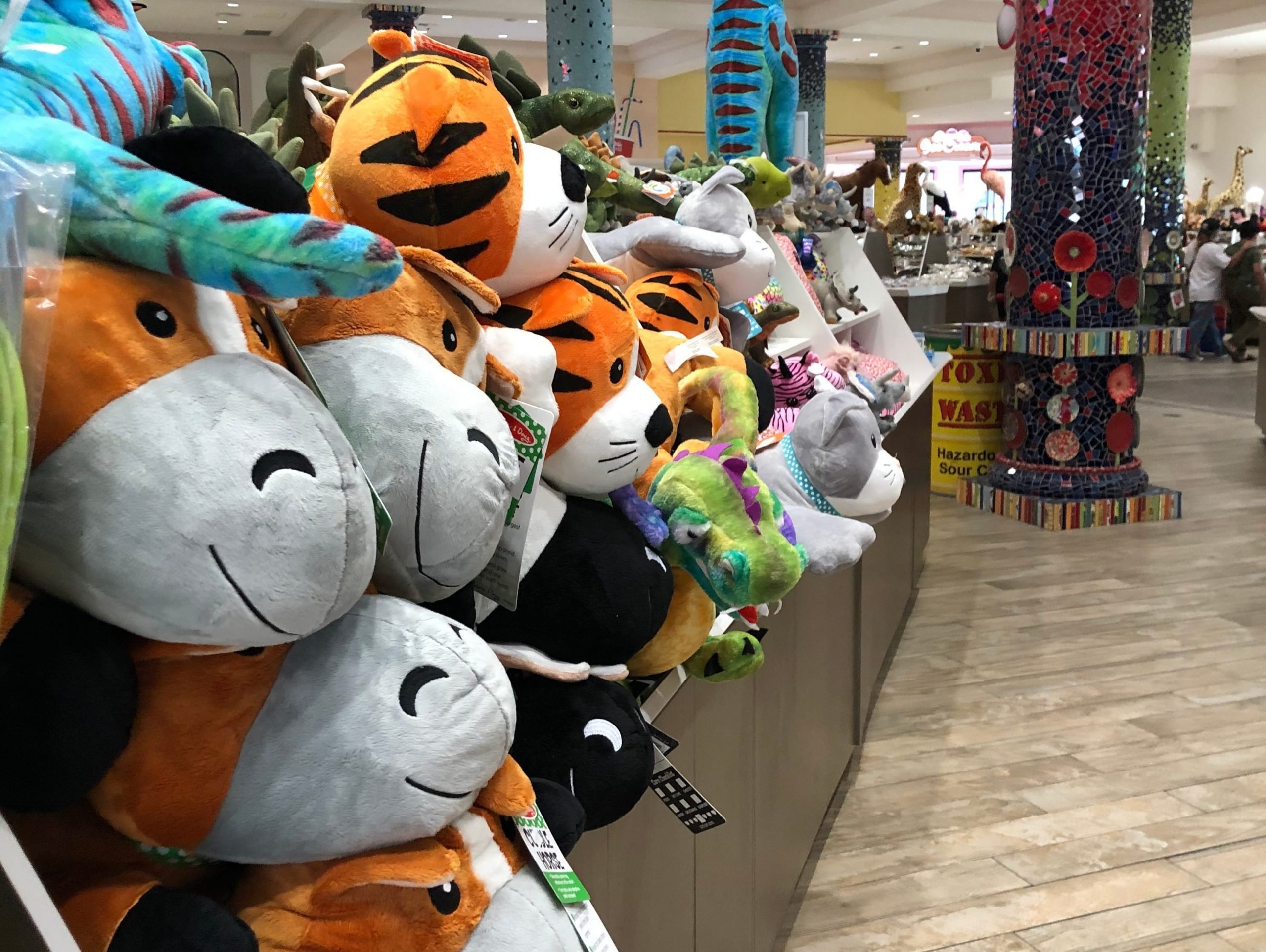 Overflow of Stuffed animal toys eddie world