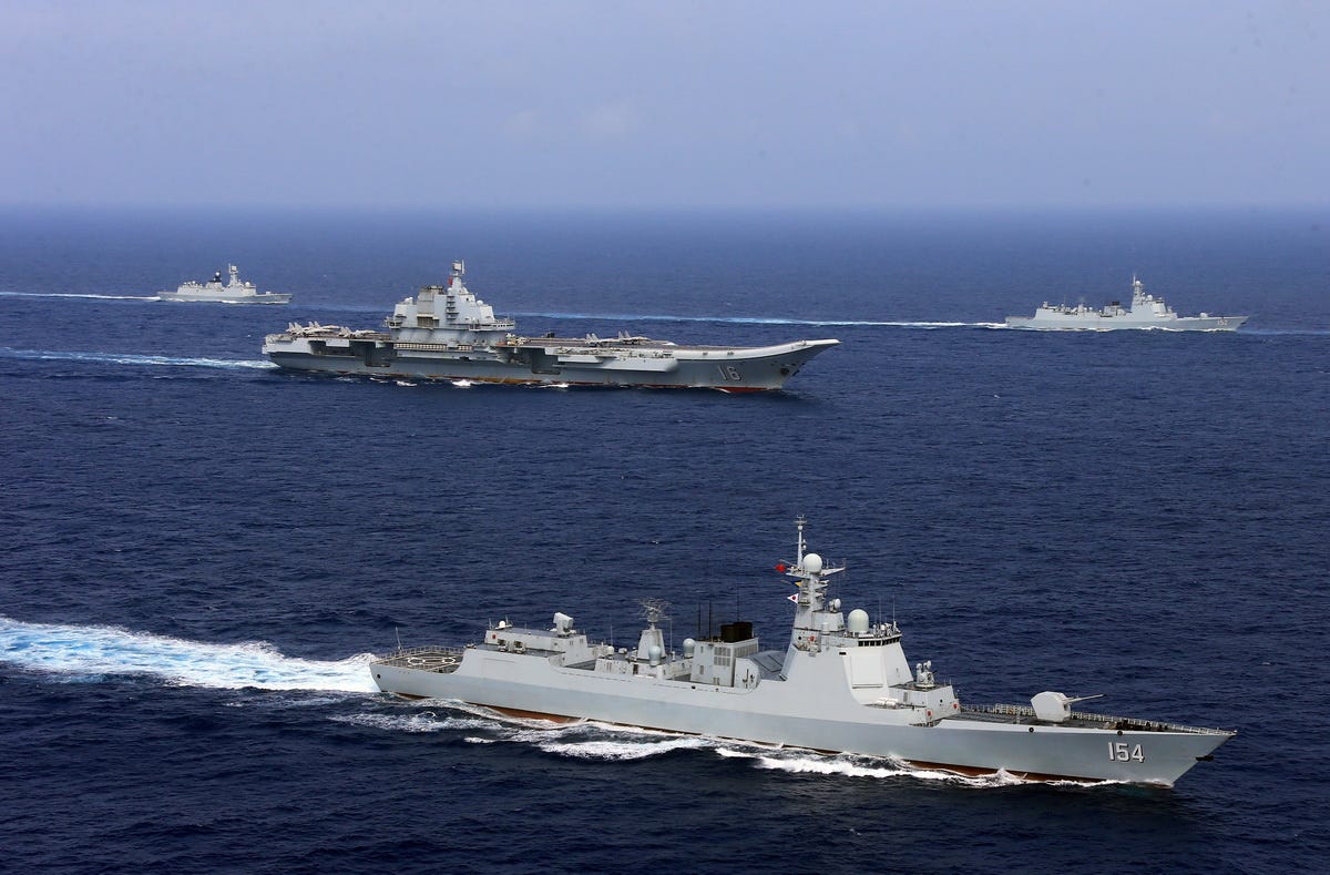 China's first aircraft carrier Liaoning