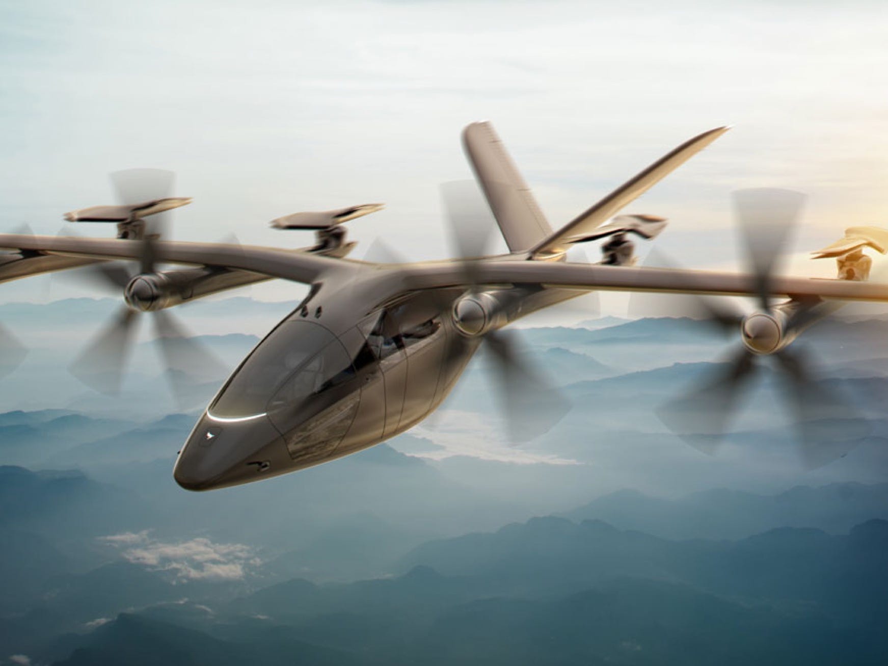 American Airlines Vertical Aerospace eVTOL
