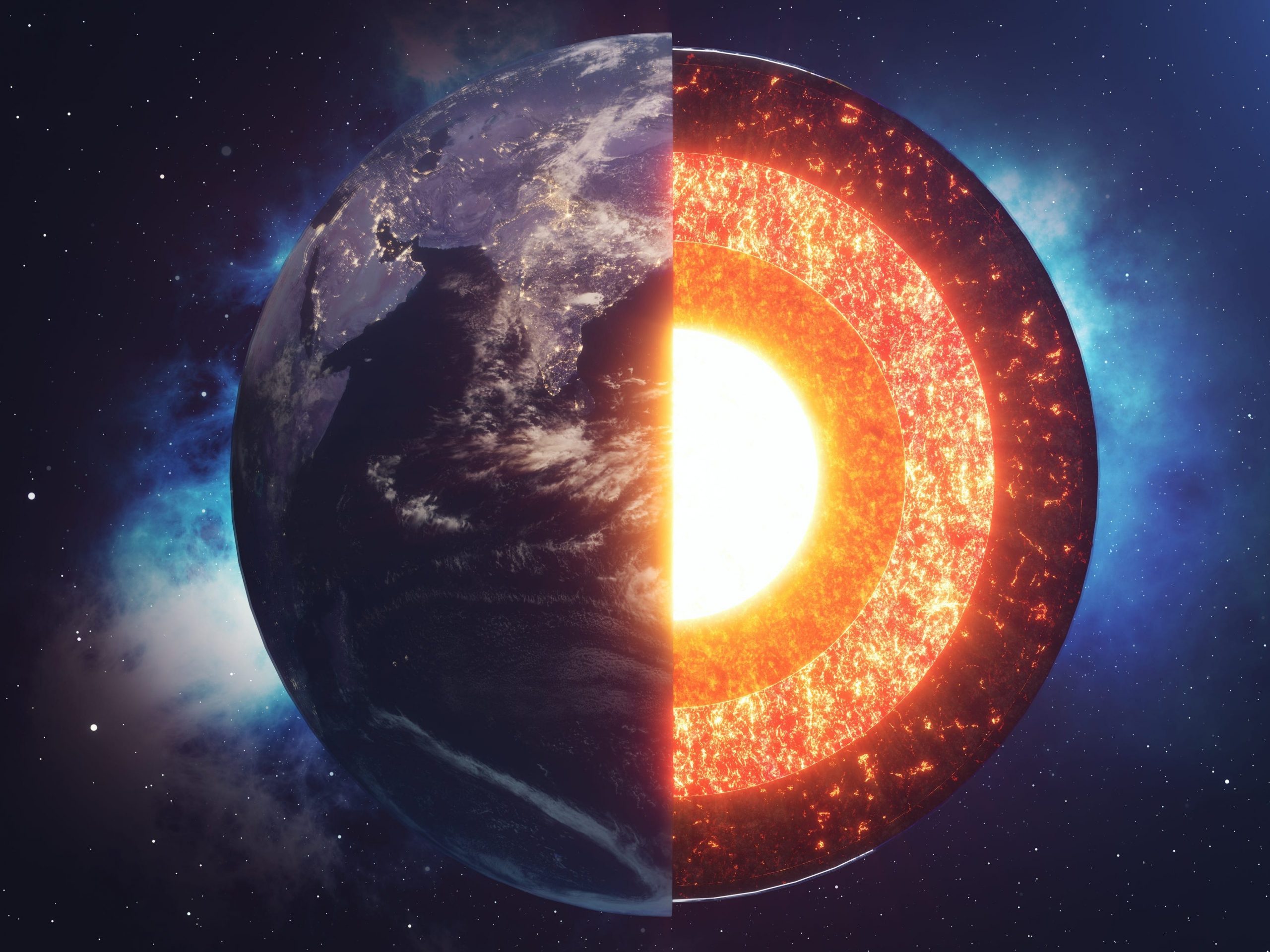 Earth's core is growing lopsidedly, a new study suggests - and it's ...