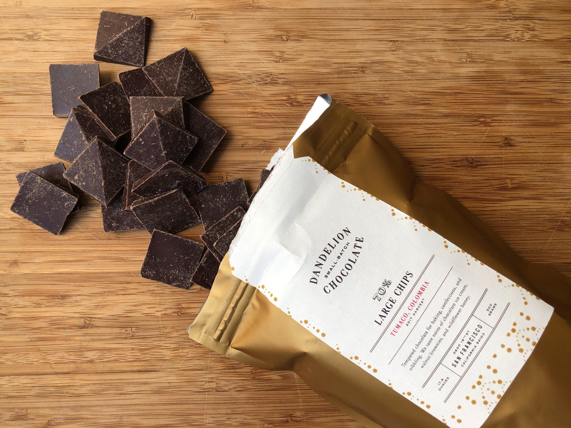 Tesla Dandelion chocolate chipis