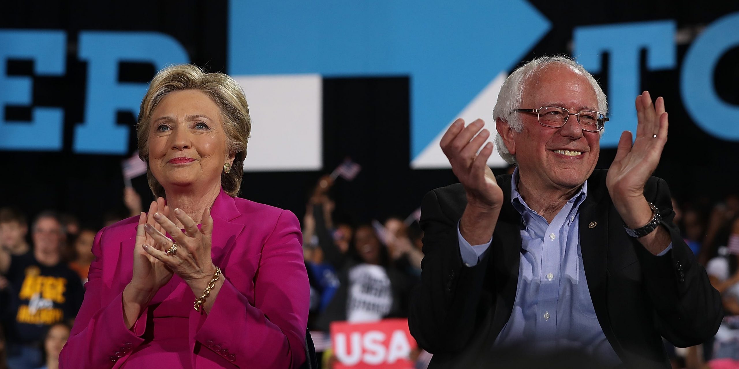 Bernie Sanders Hillary Clinton