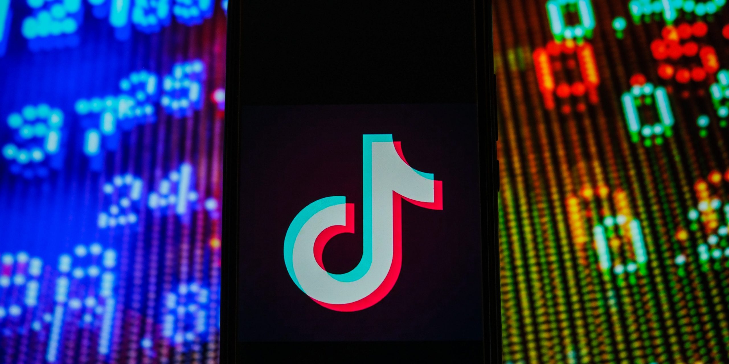 TikTok General View phone stock market readouts