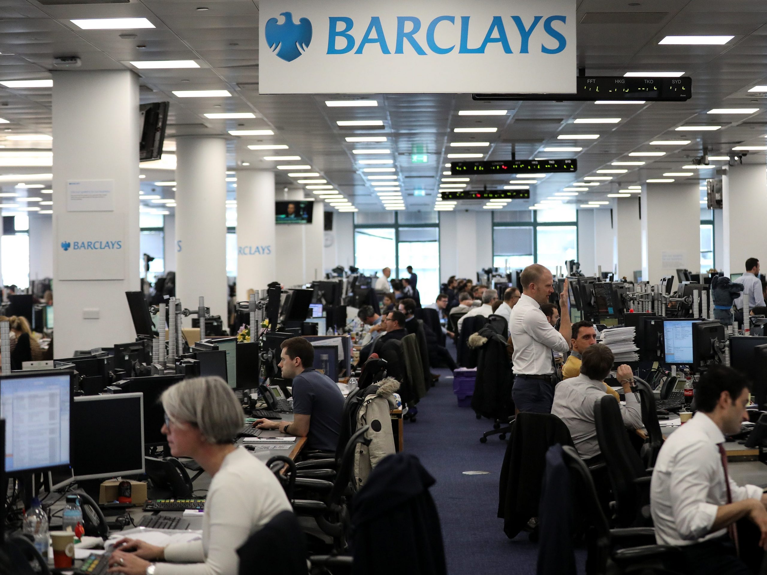 Barclays Trading Floor