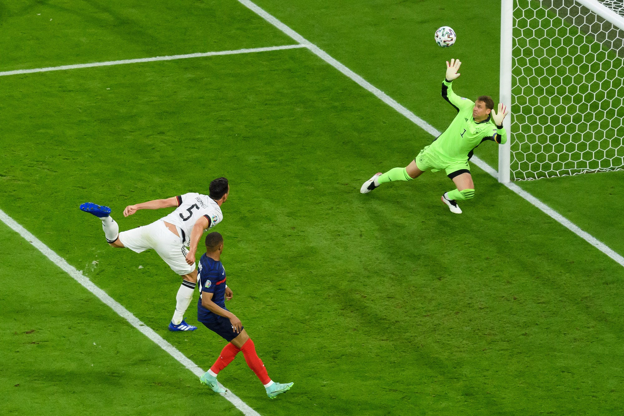 Mats Hummels scores an own goal to hand France victory over Germany at Euro 2020