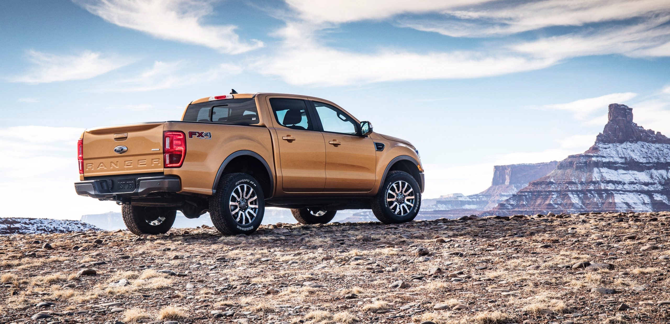 The Ford Ranger pickup truck.
