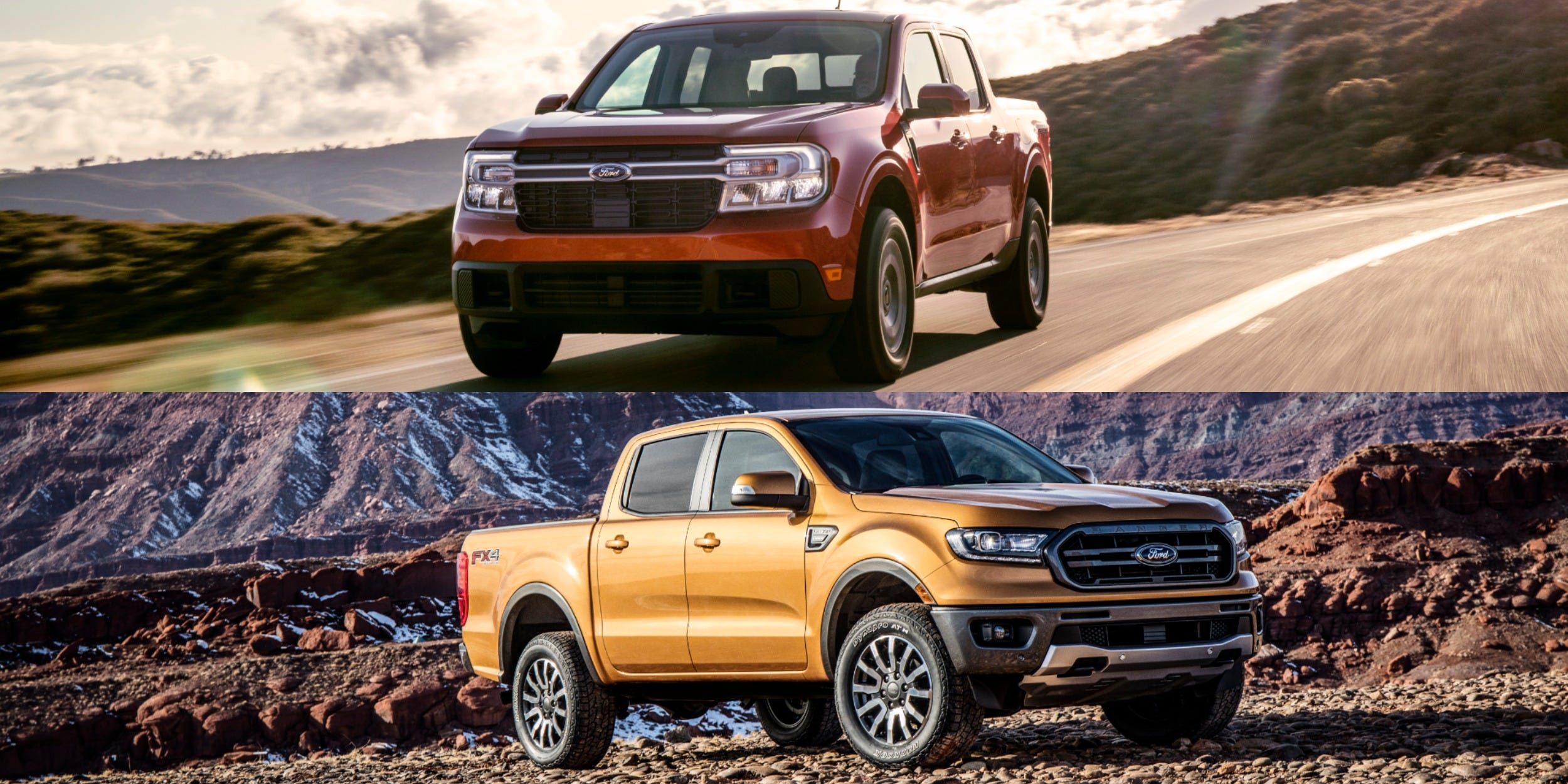Ford Ranger and Maverick pickups