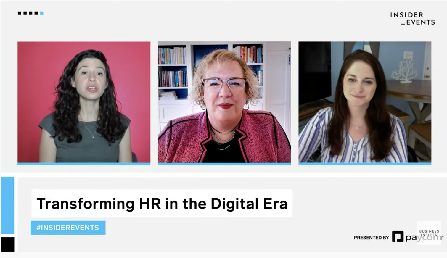 Speakers at Insider's recent Transforming HR in the Digital Era event