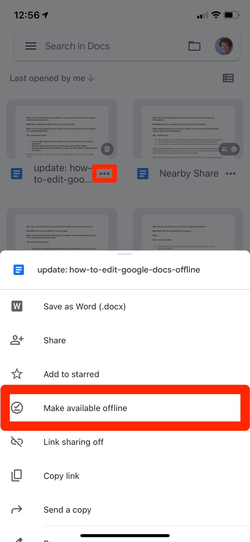 How to edit Google Docs offline on your computer or smartphone