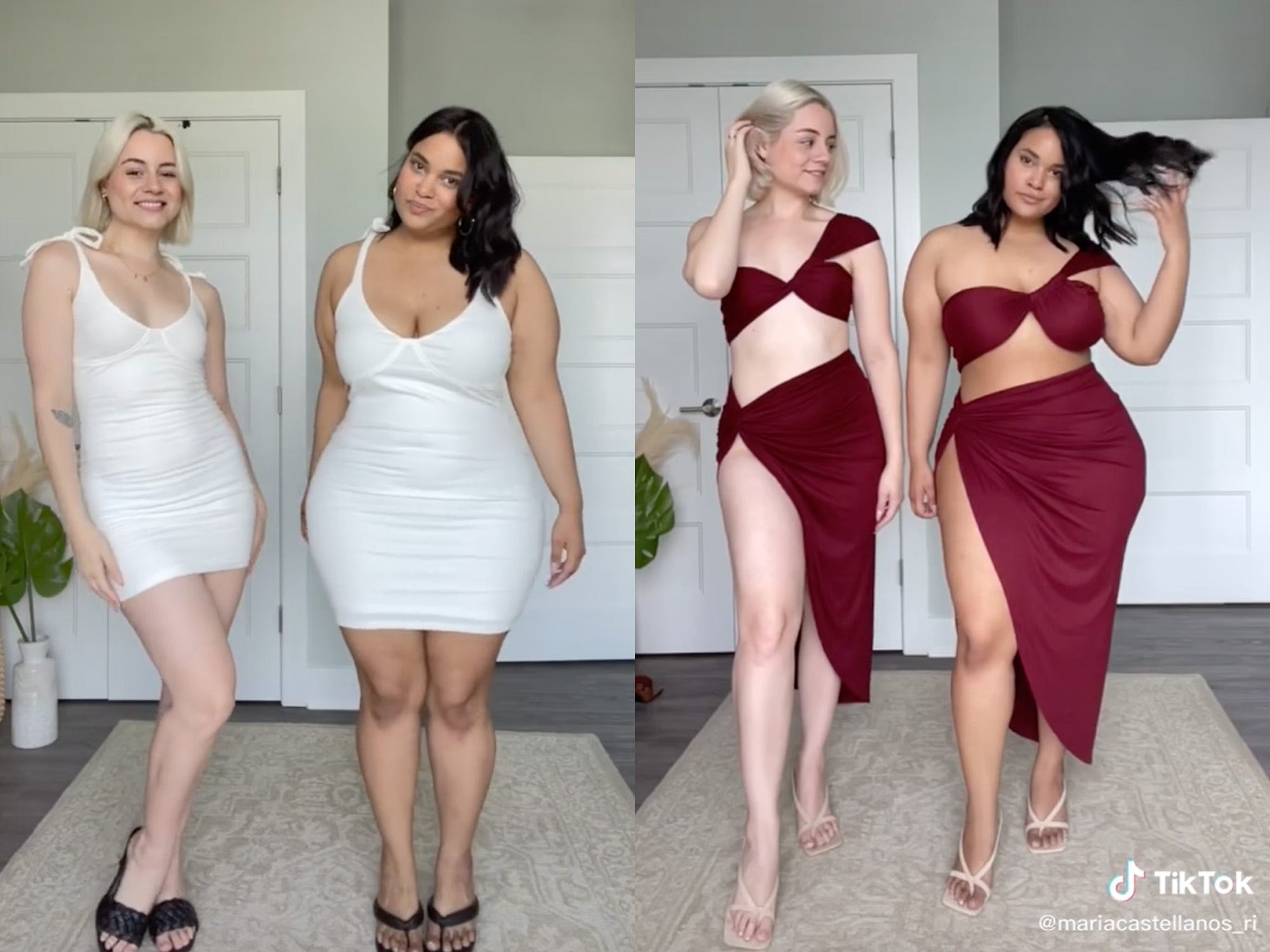 Fashion TikTokers promote body positivity